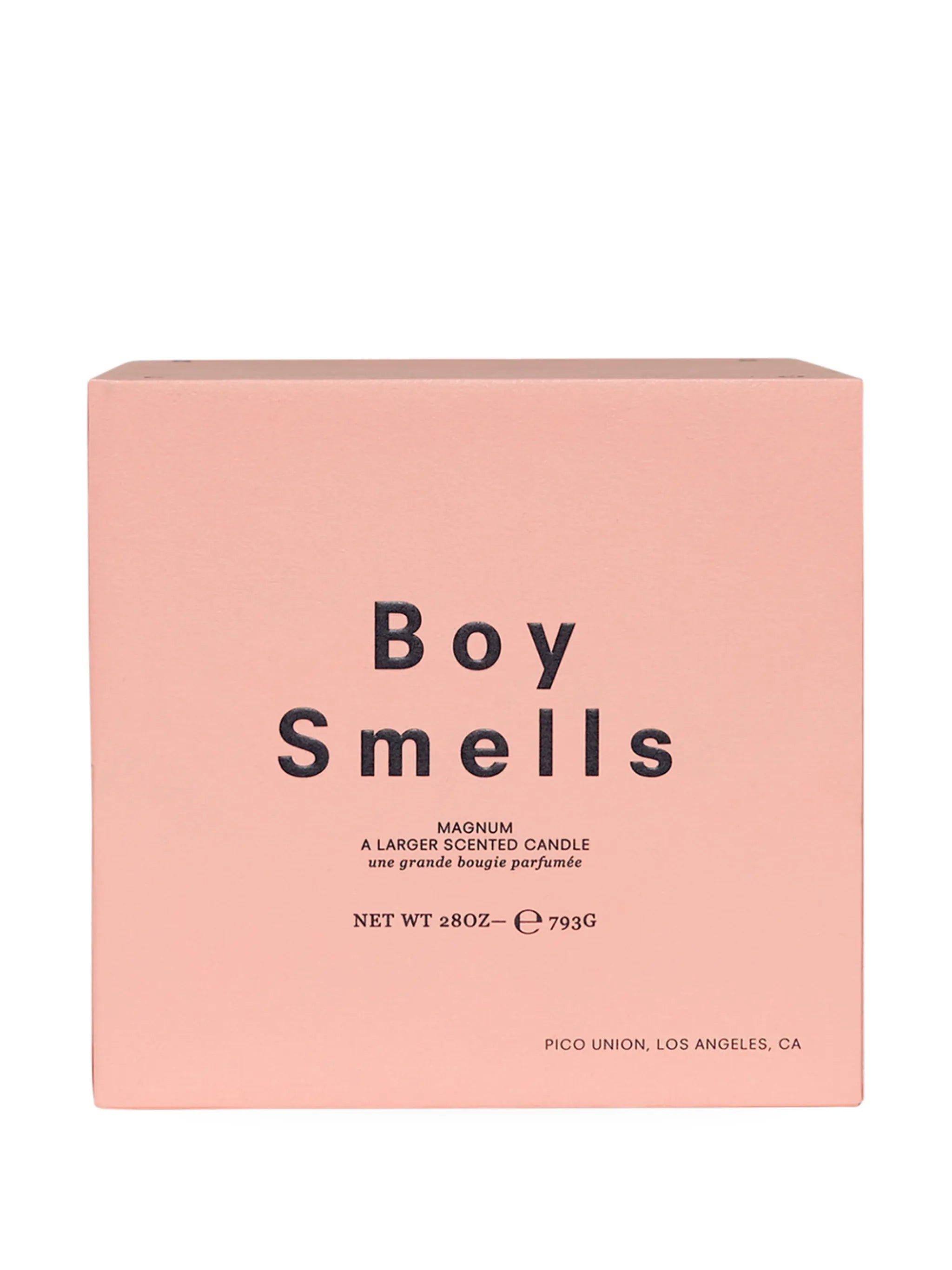 Ash scented candle