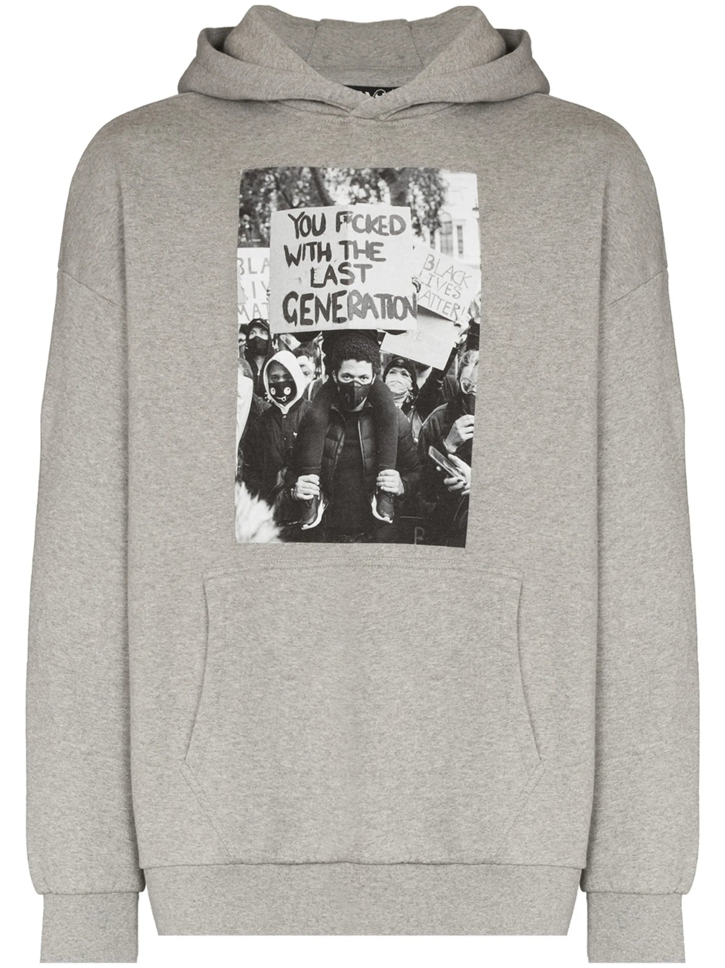 photograph print hoodie
