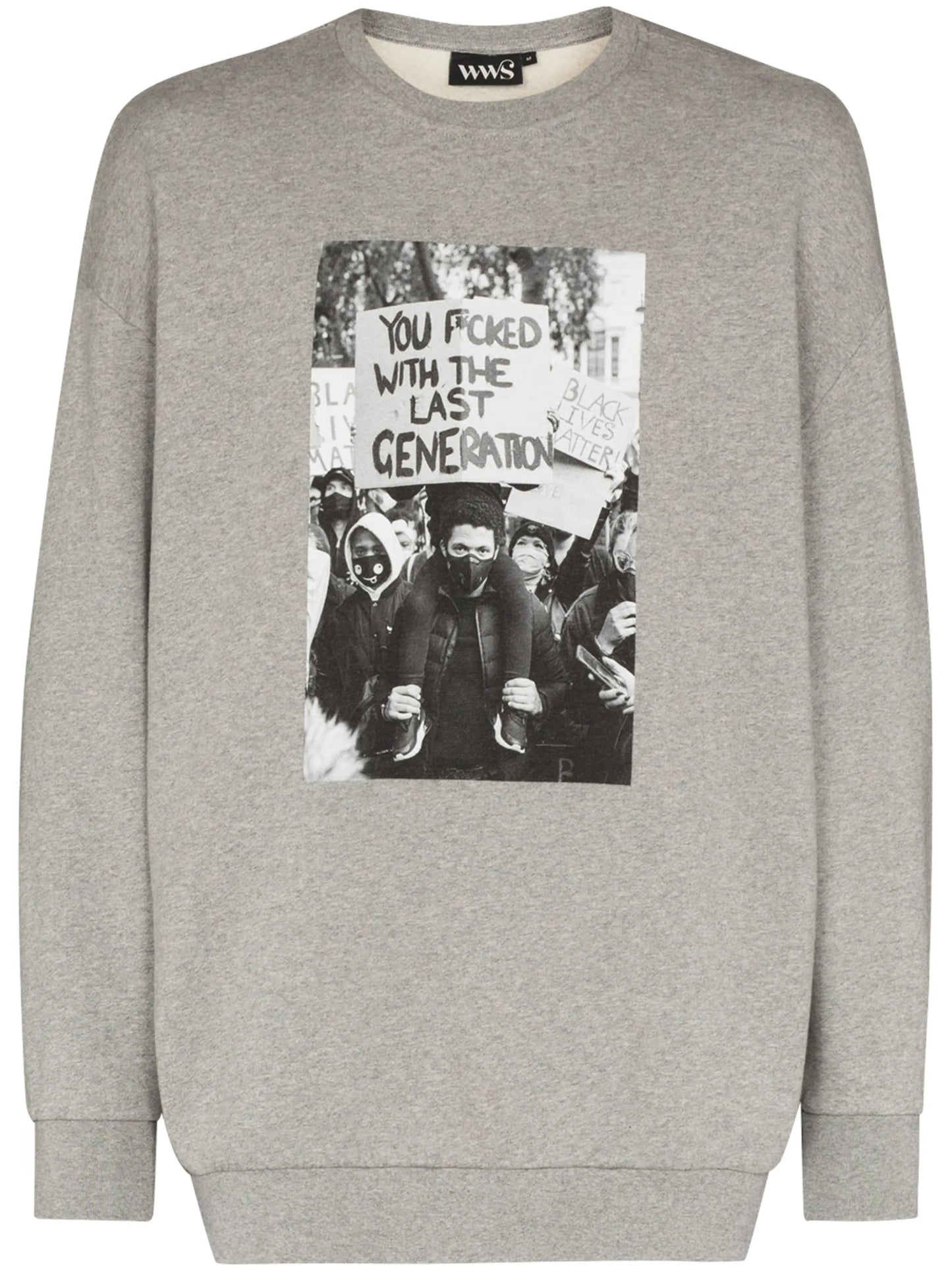 Generation photograph-print sweatshirt