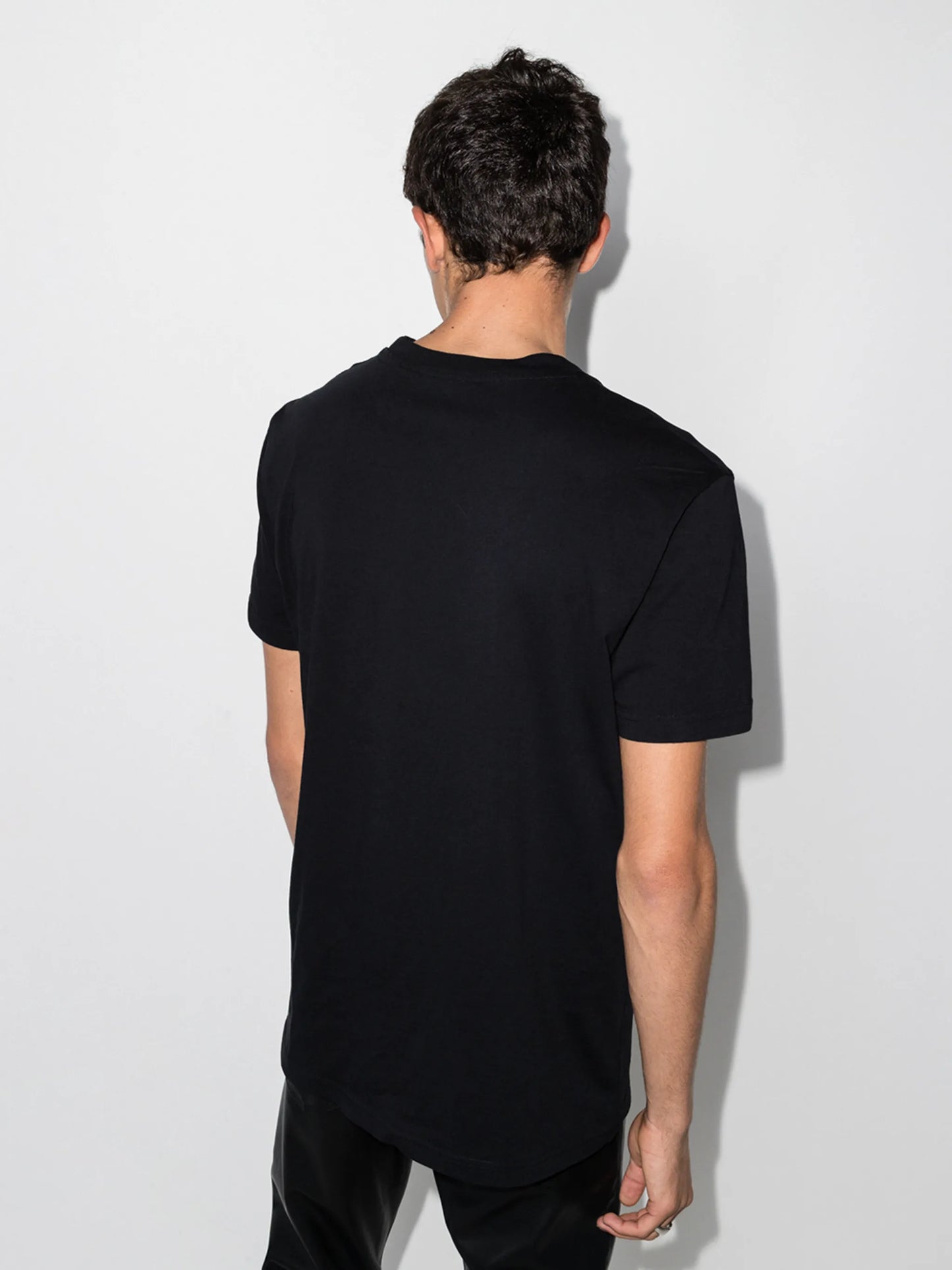 short-sleeve photograph print T-shirt