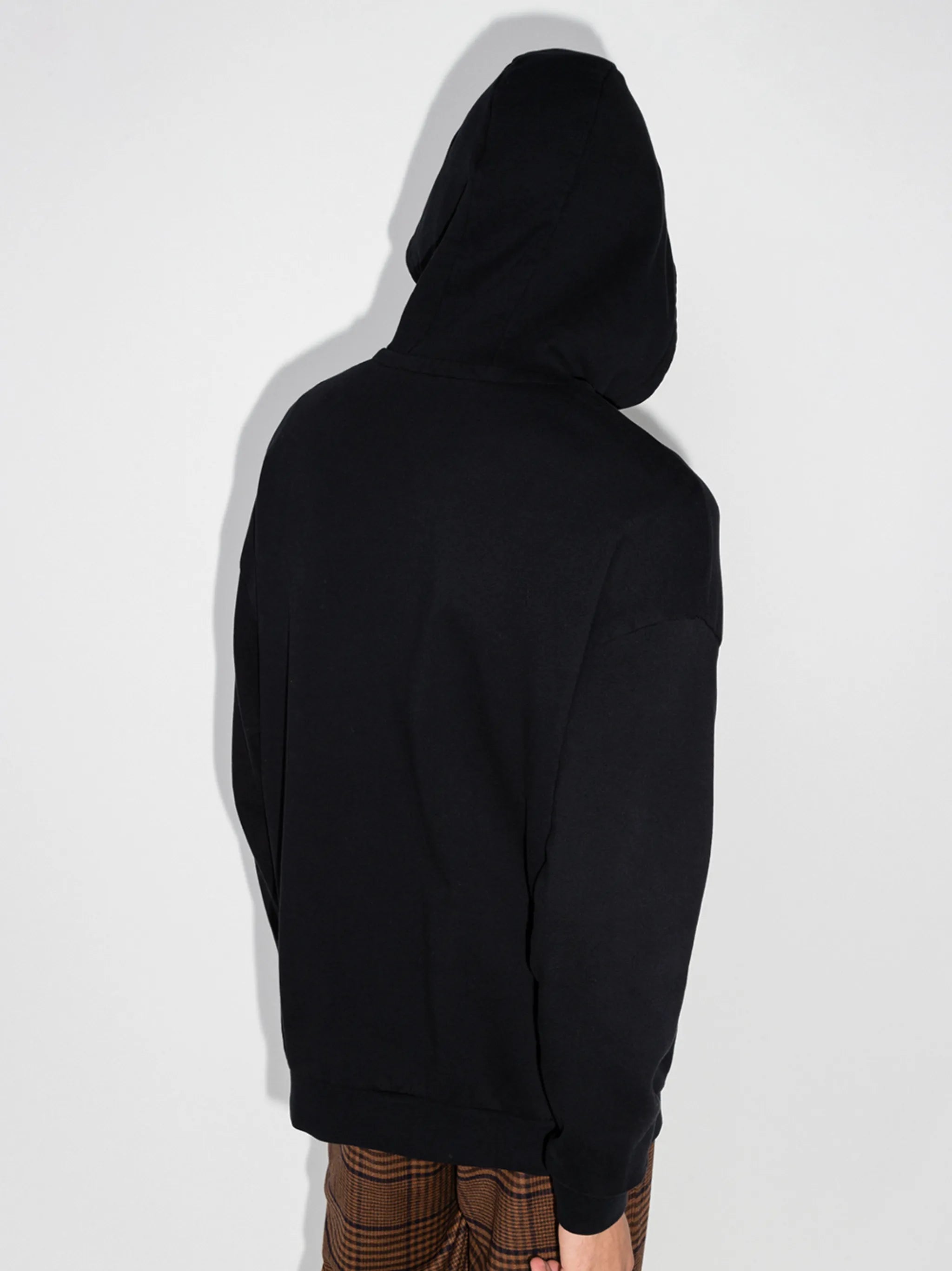 photograph-print organic cotton hoodie