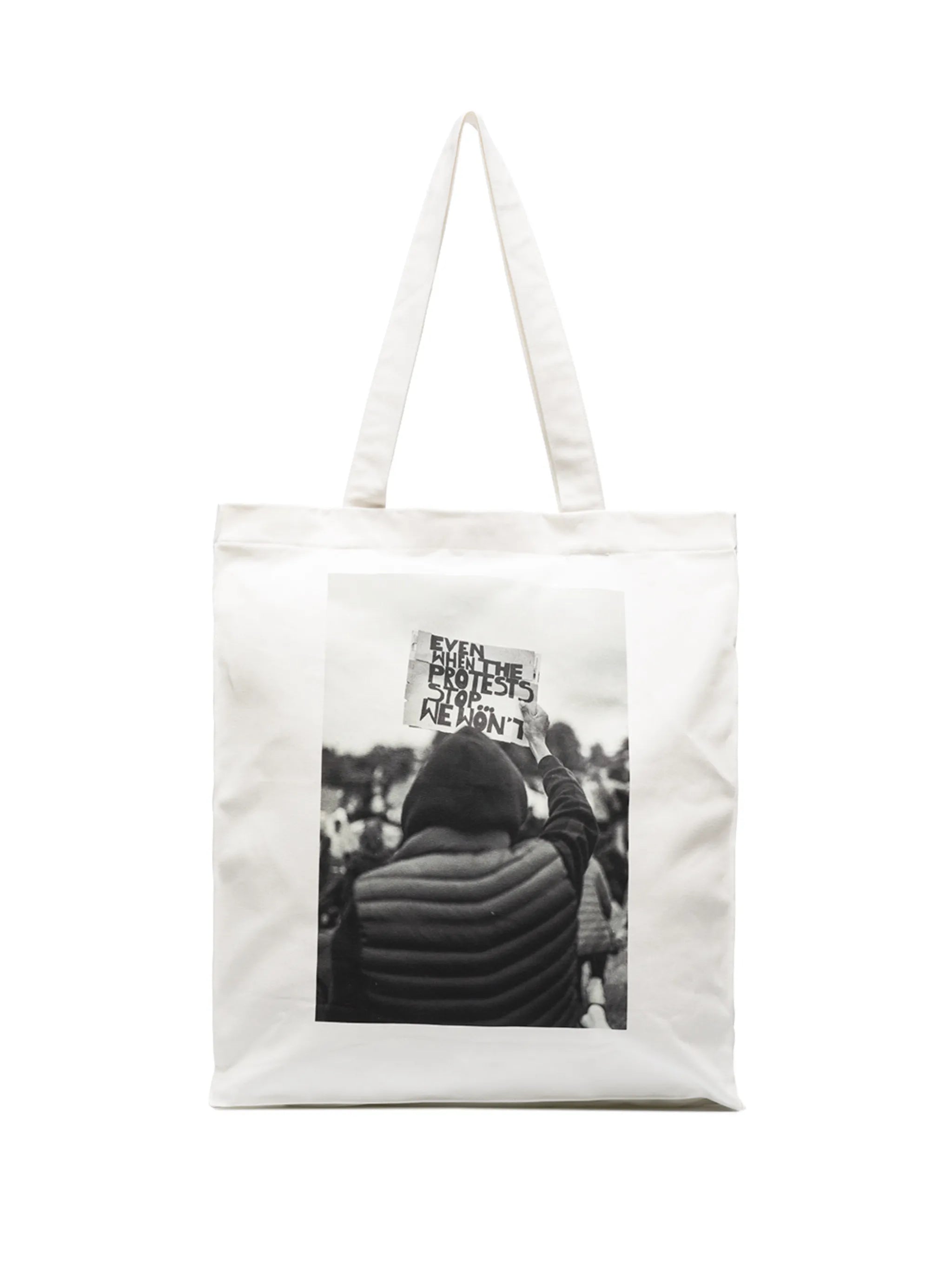 photograph print tote