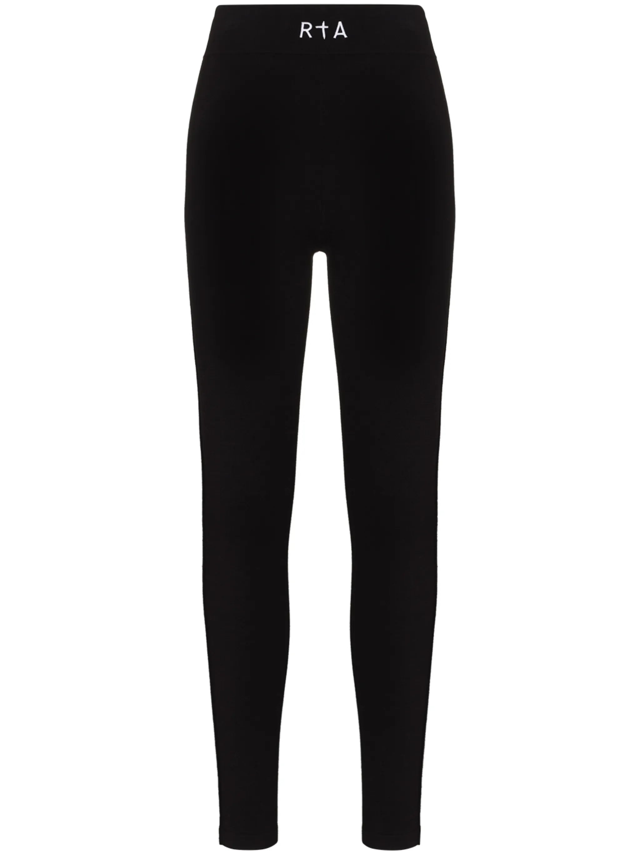 embroidered logo high-waisted leggings