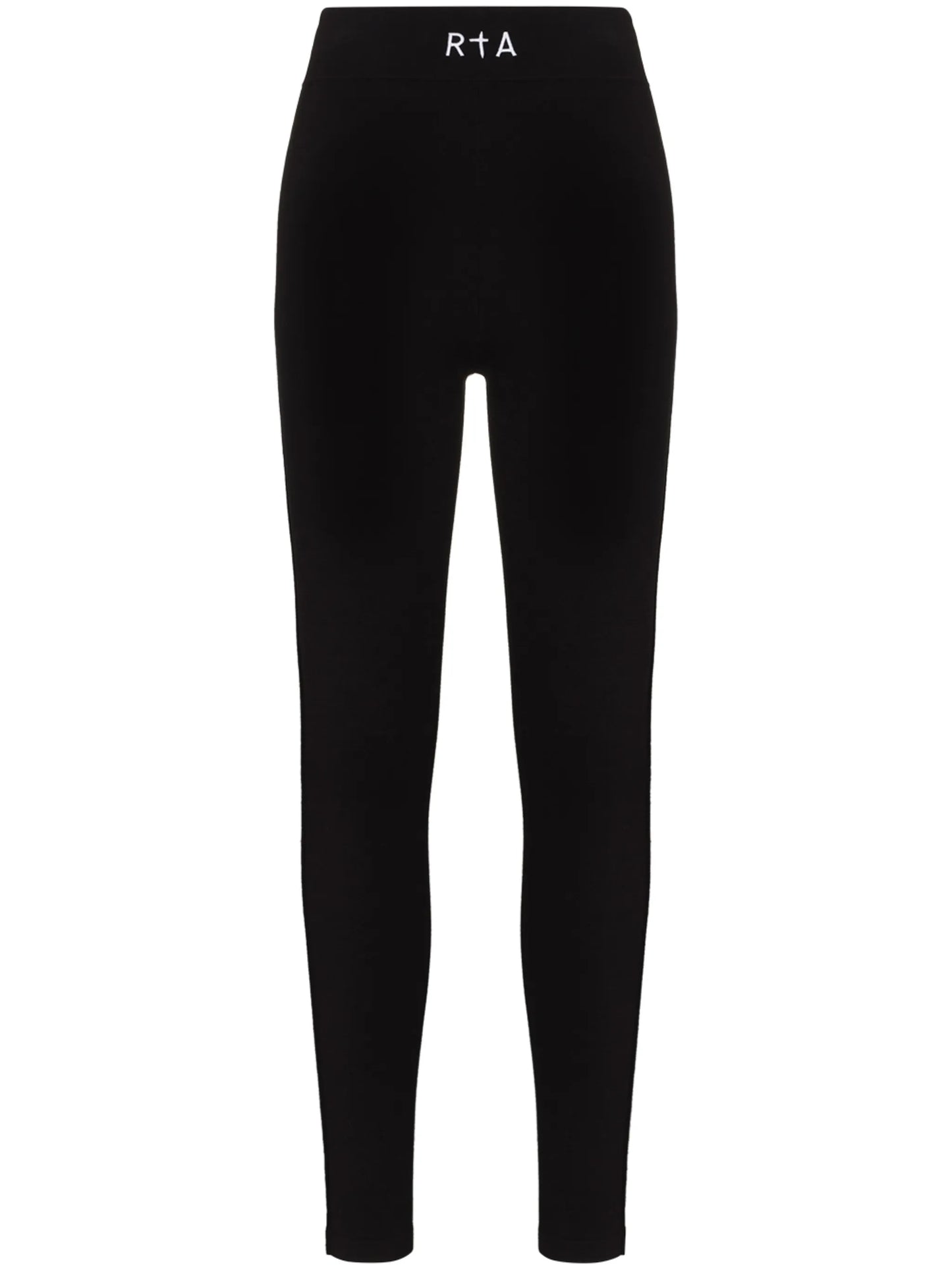 embroidered logo high-waisted leggings