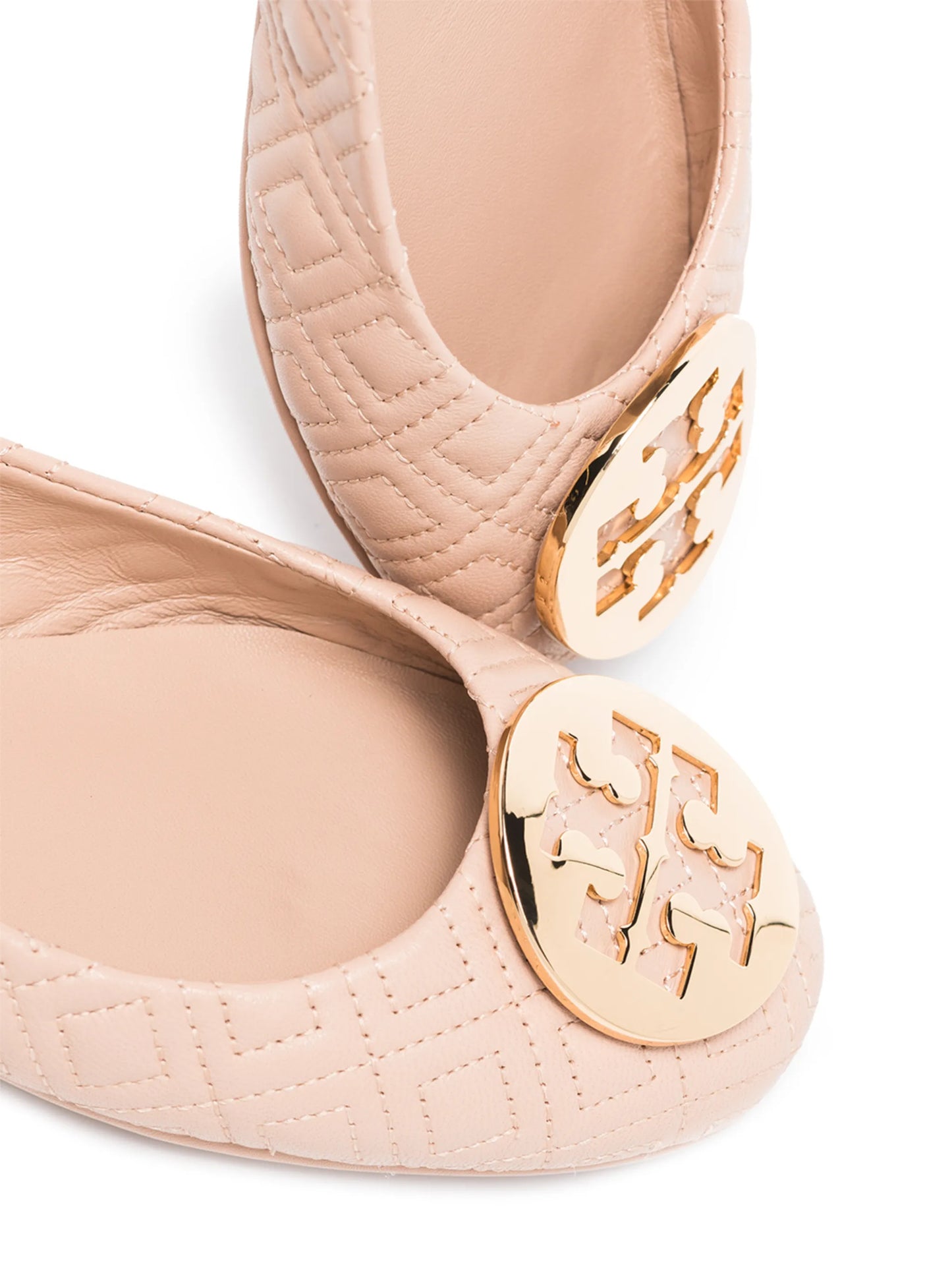 Minnie Travel quilted ballerina shoes