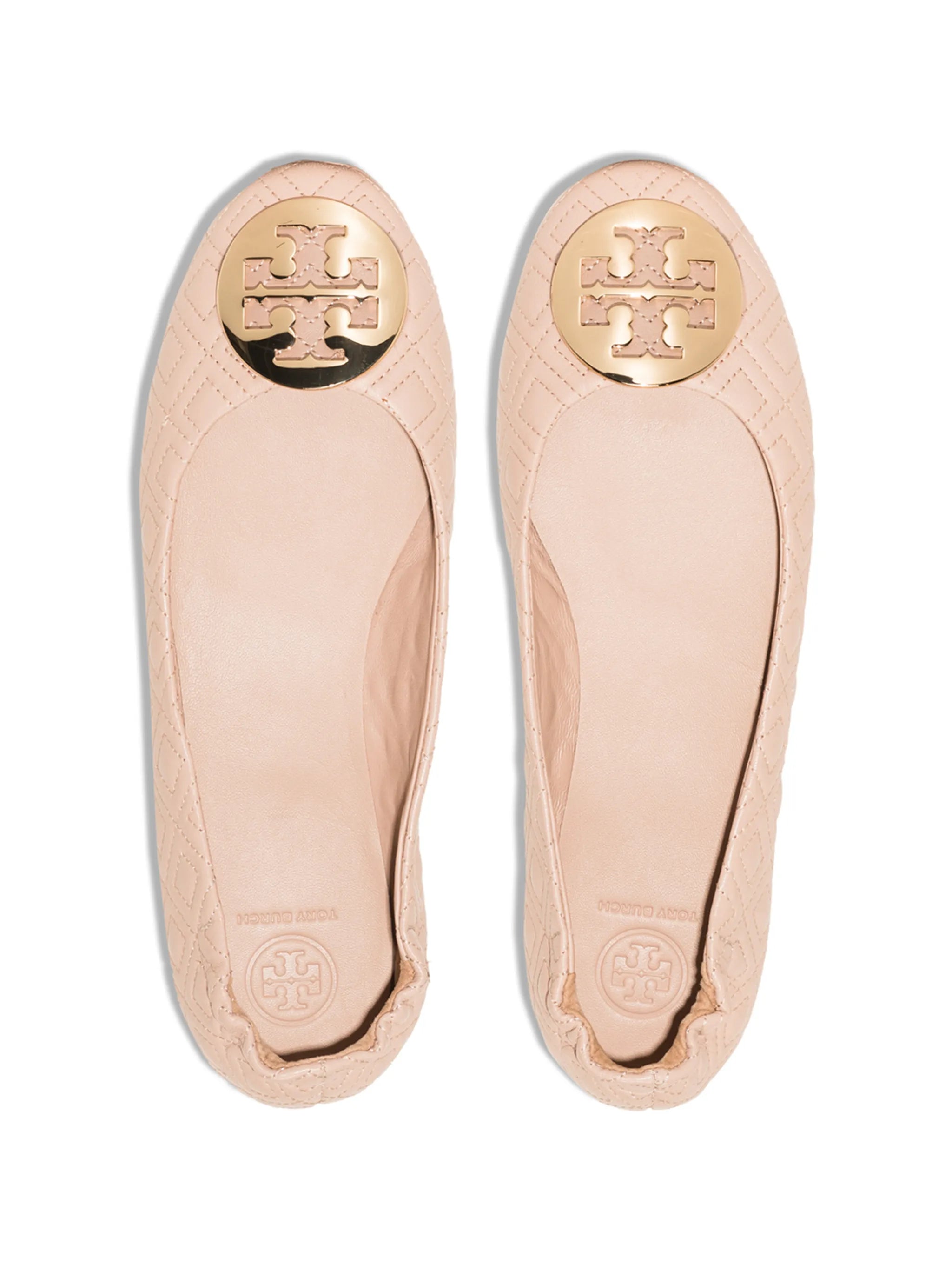 Minnie Travel quilted ballerina shoes