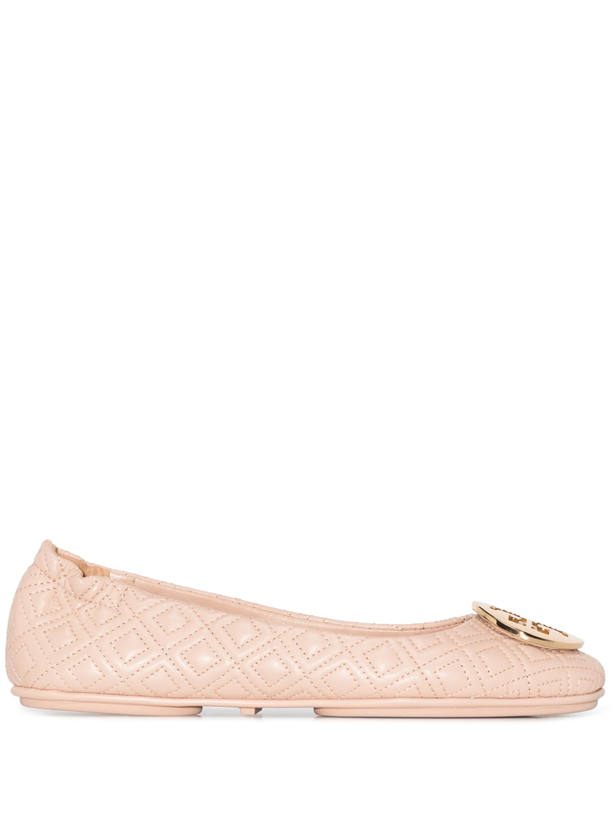 Minnie Travel quilted ballerina shoes