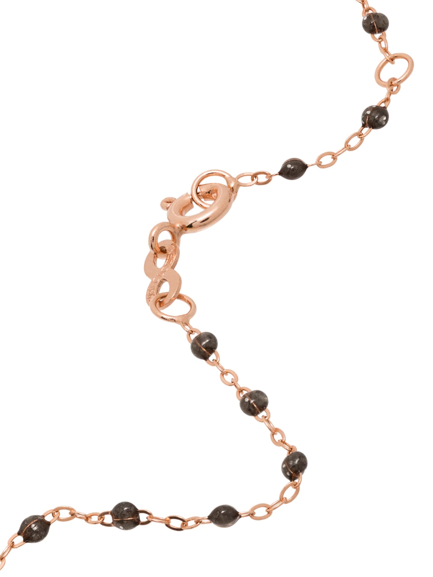 18kt rose gold Gigi Supreme beaded diamond necklace