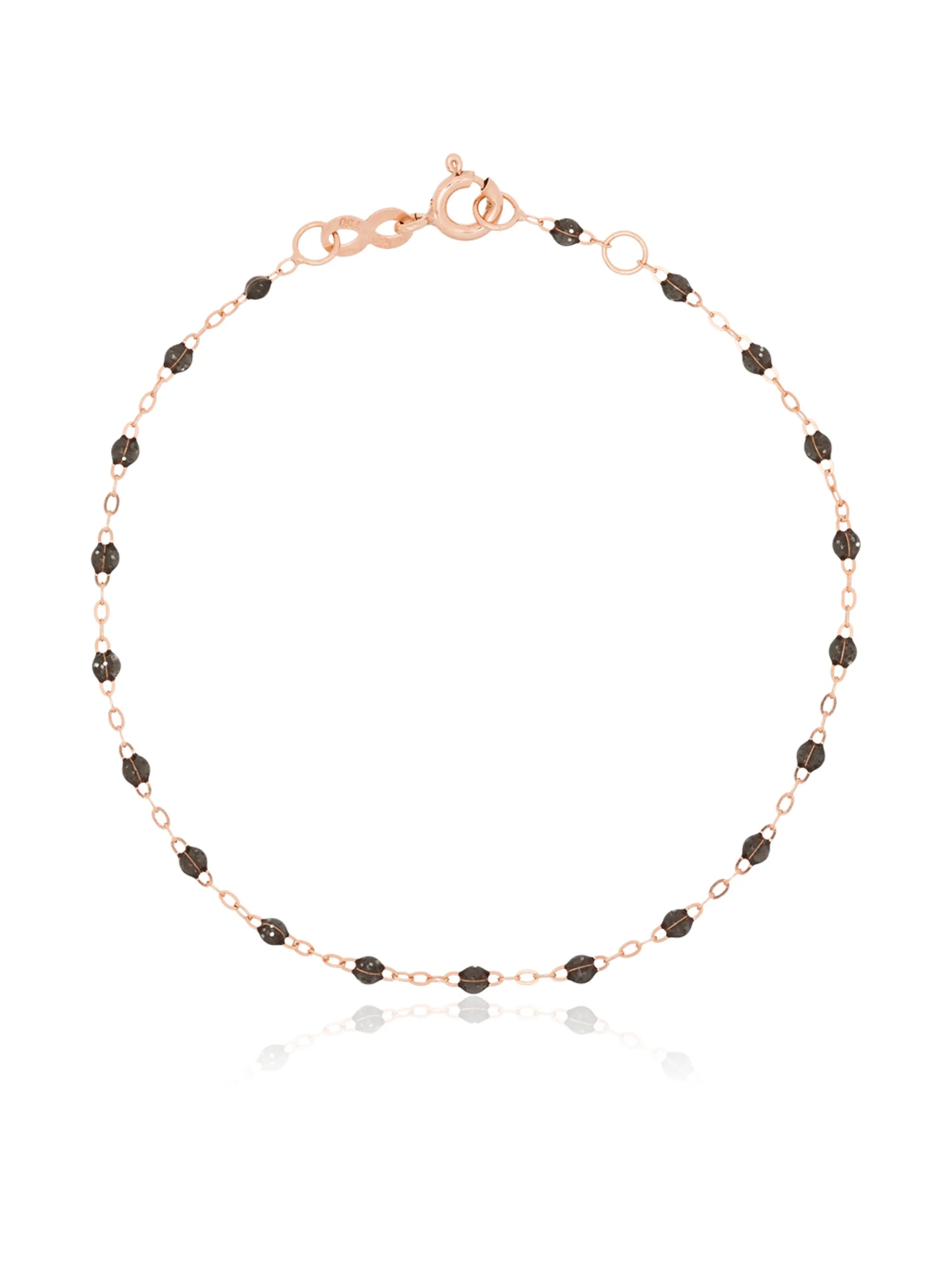 18kt yellow gold Classic Gigi beaded bracelet