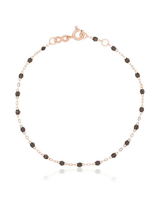 18kt yellow gold Classic Gigi beaded bracelet