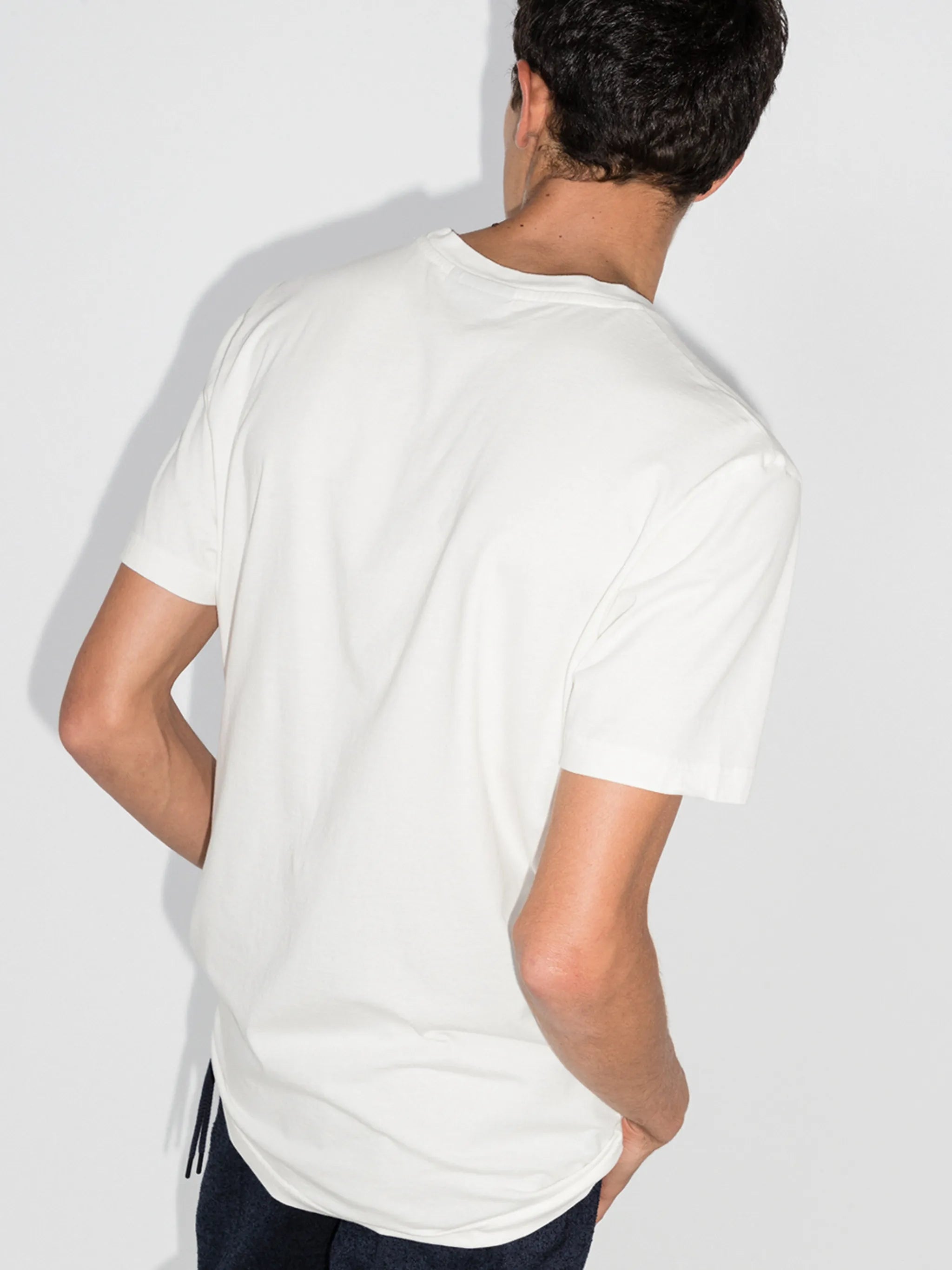 short-sleeve photograph print T-shirt