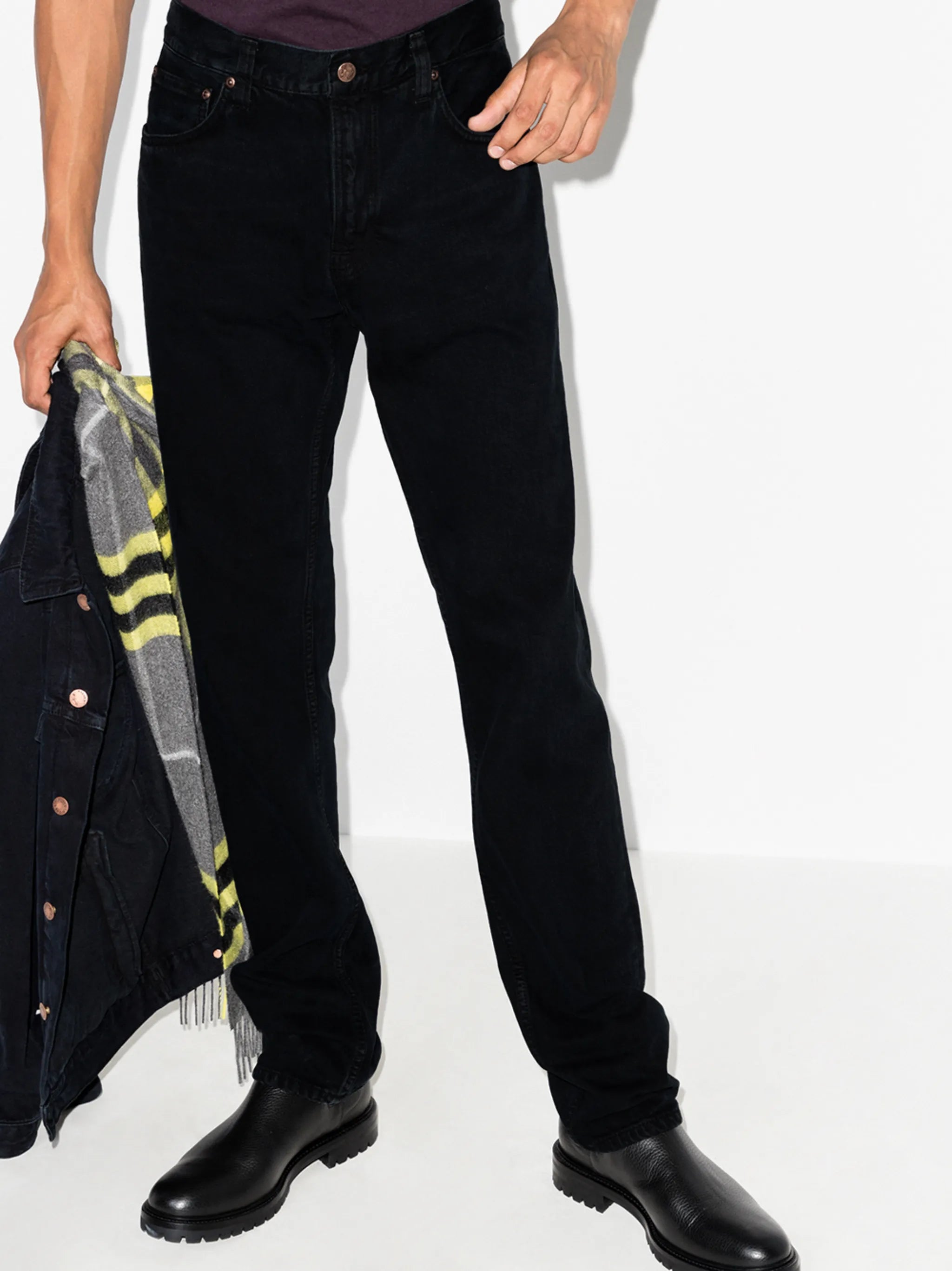 Gritty Jackson straight-leg jeans