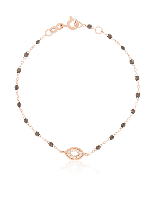 18kt rose gold Quartz Me Hearty bracelet
