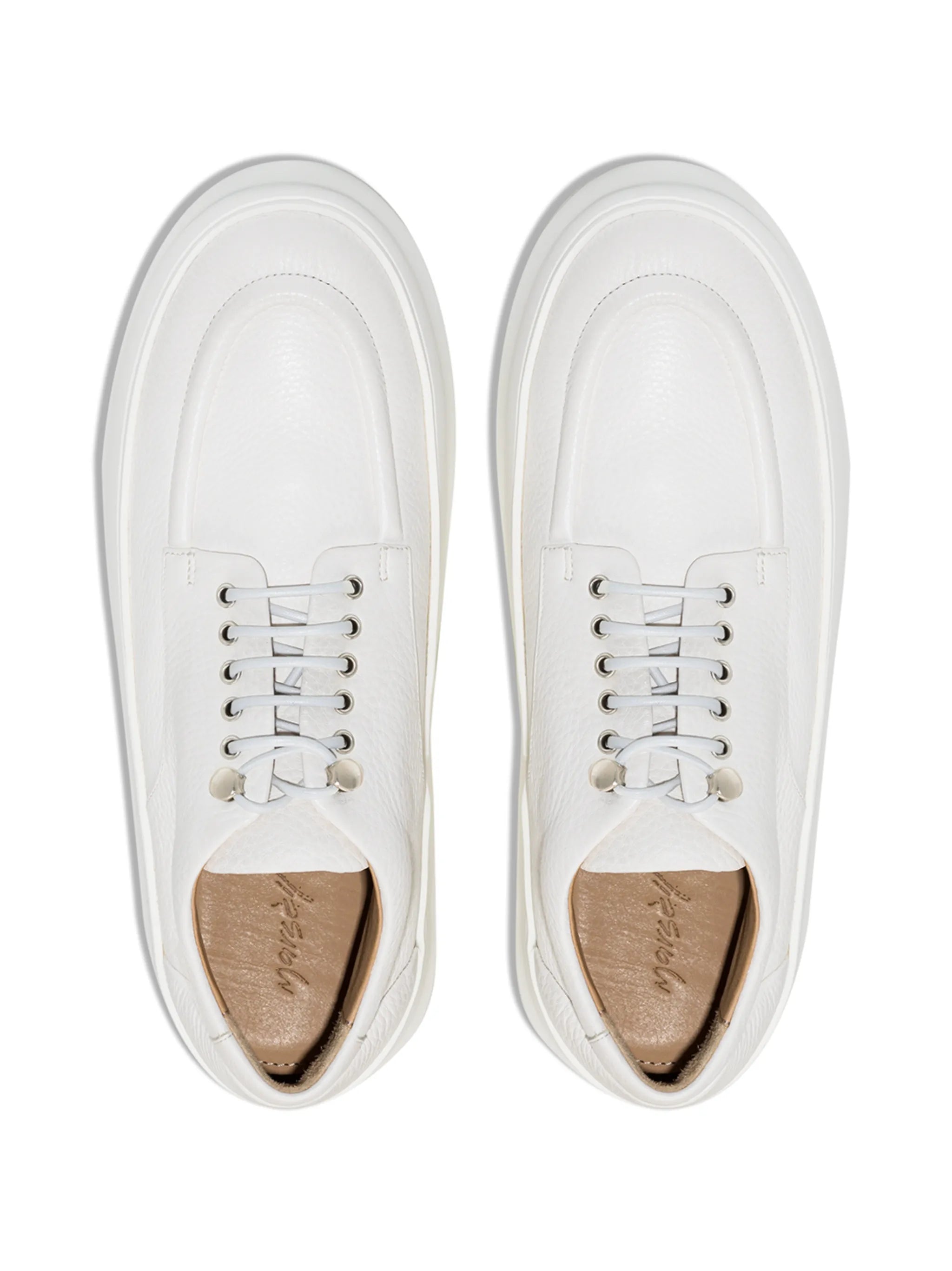 Cassapana leather derby shoes