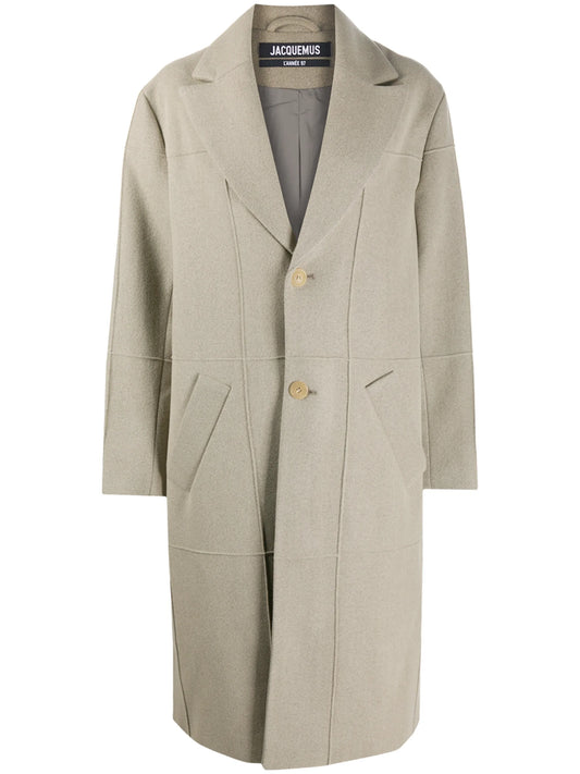 Carro single-breasted coat