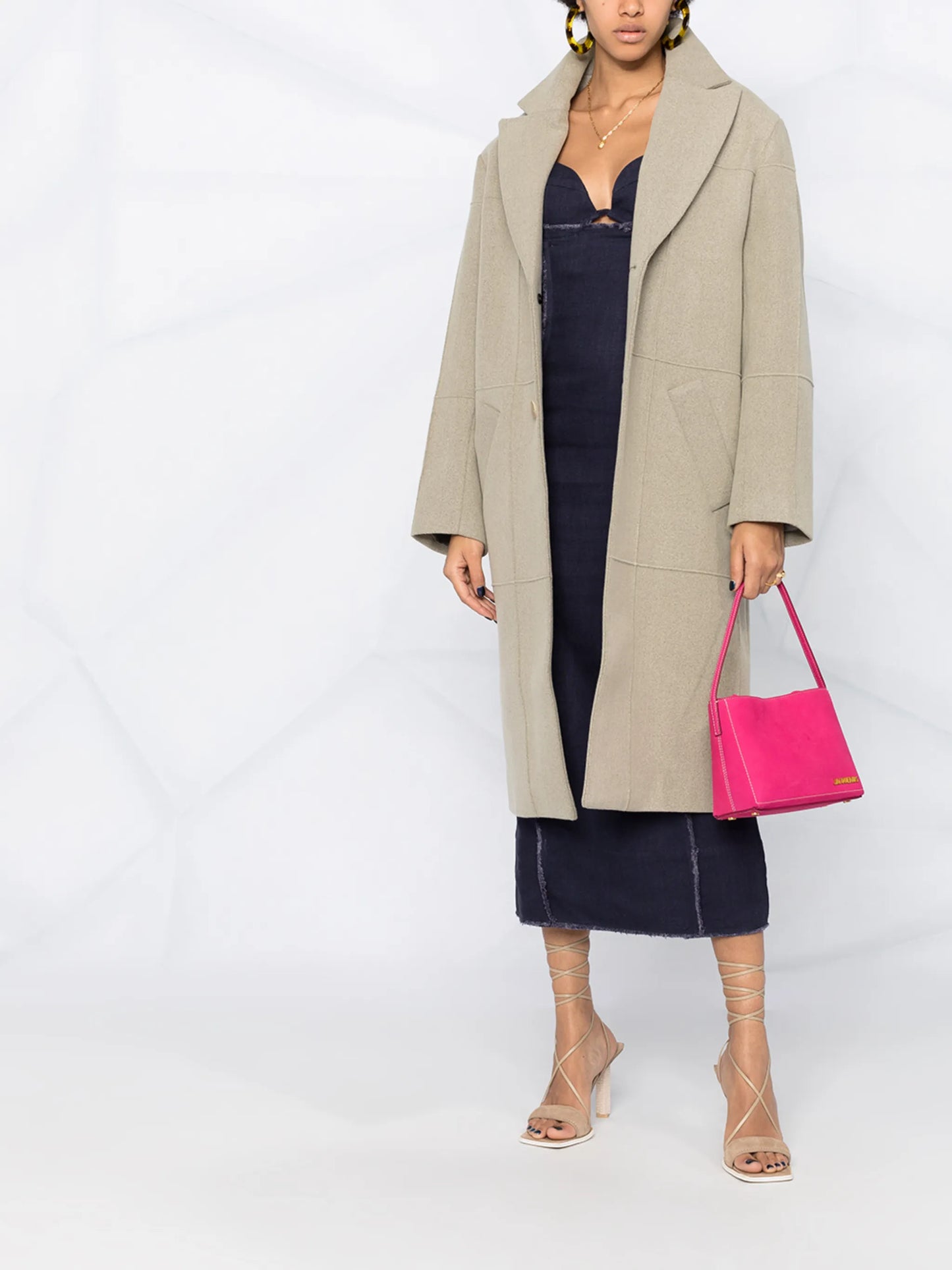 Carro single-breasted coat