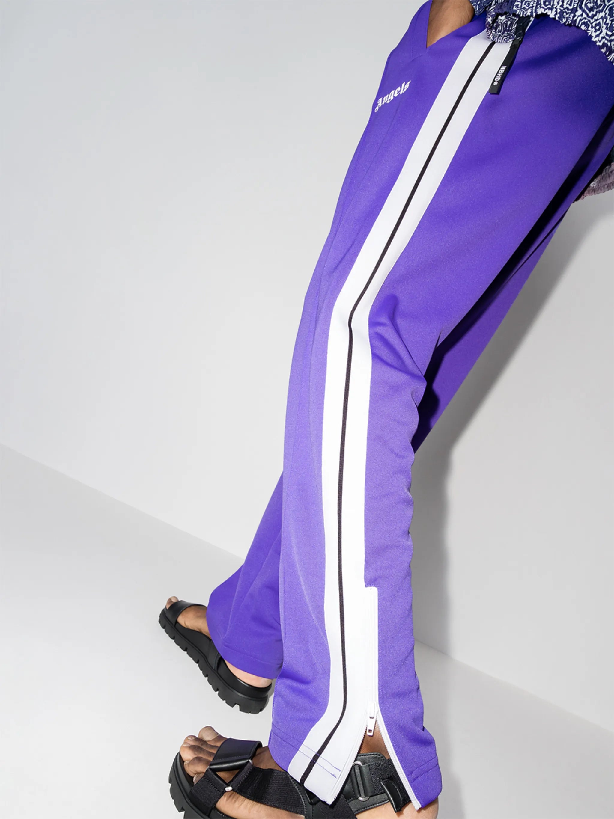 side panel logo track pants