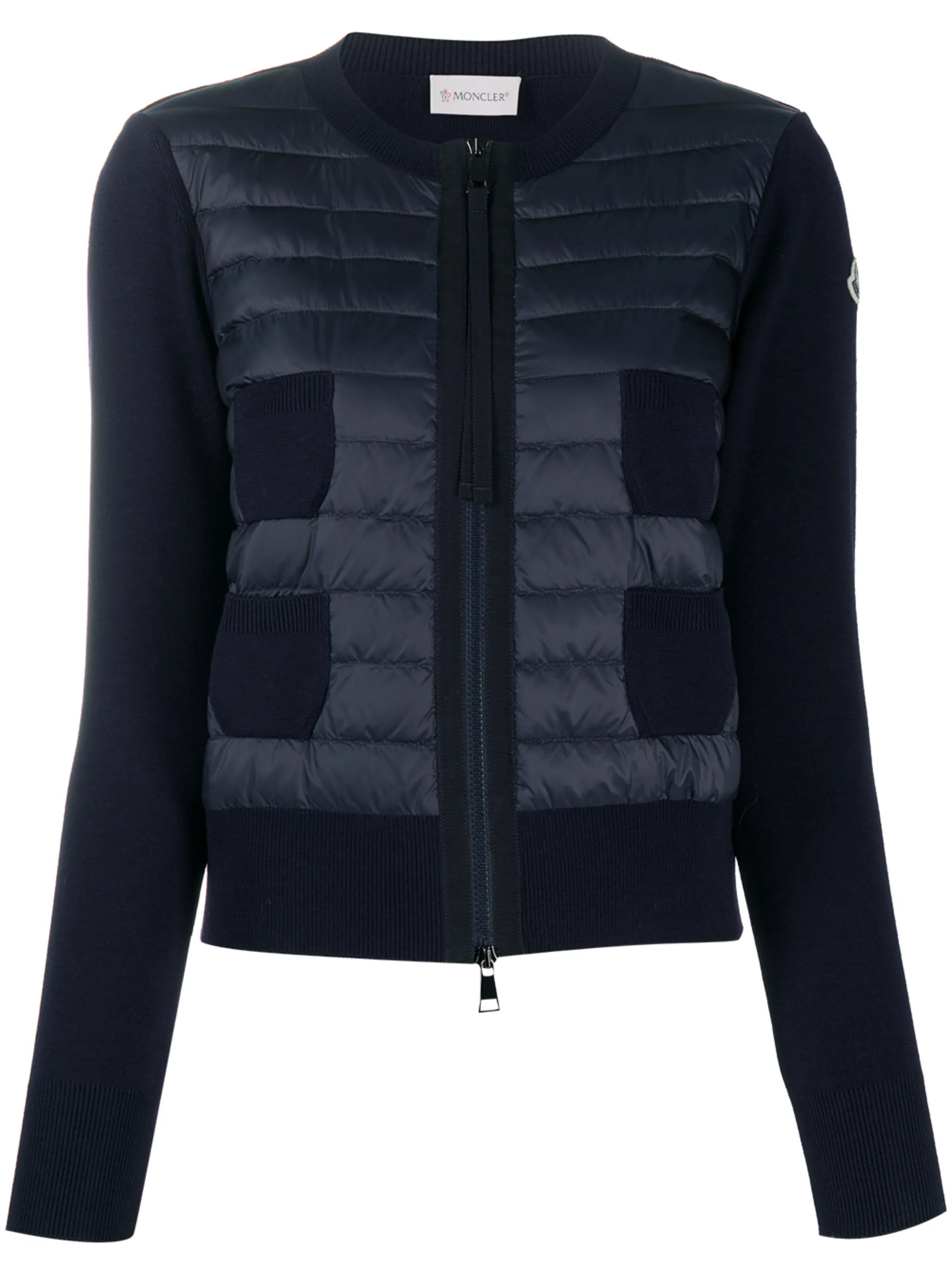 tonal padded jumper