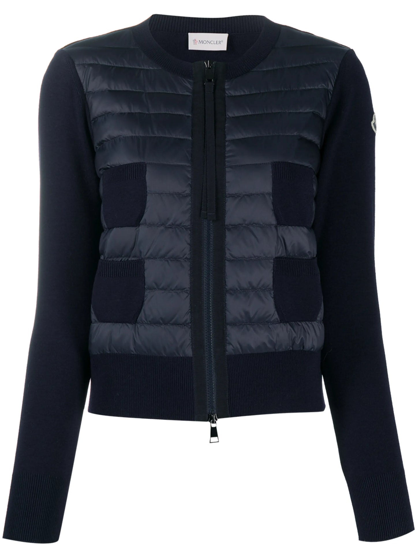 tonal padded jumper