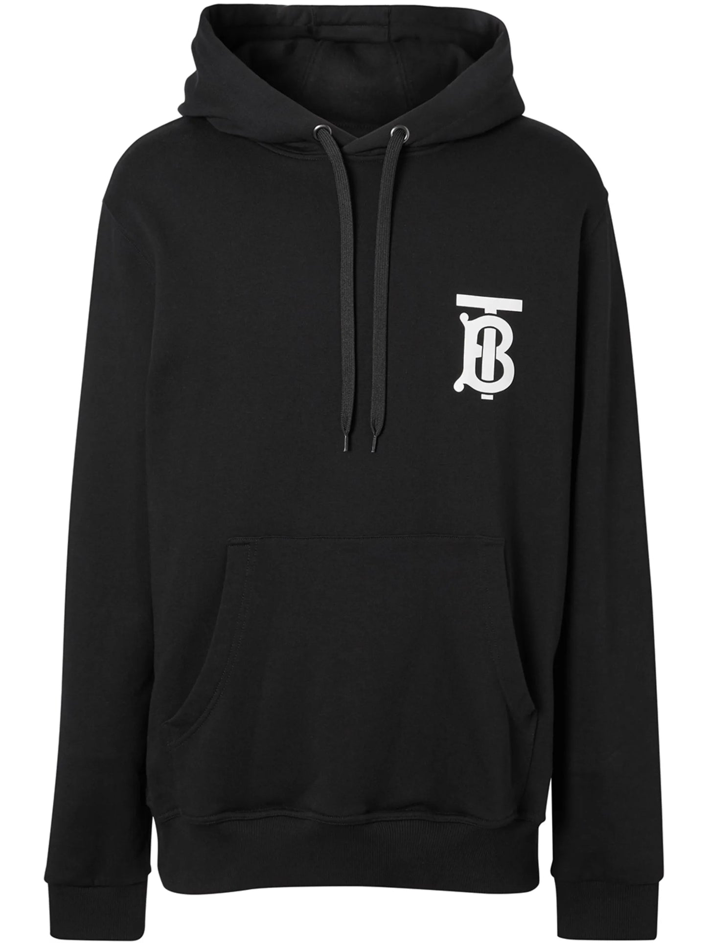 monogram-motif hoodie