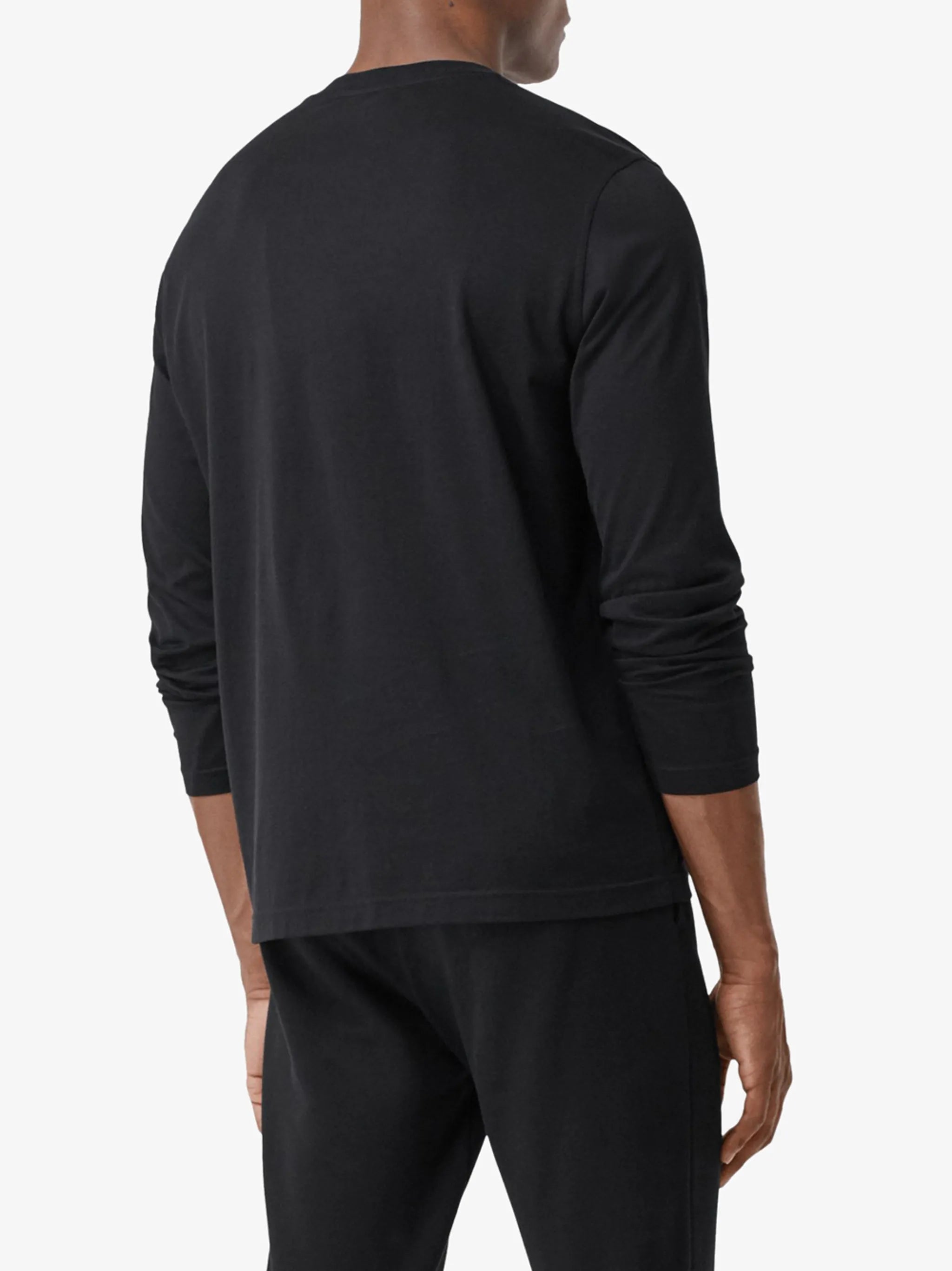 monogram-motif long-sleeve T-shirt