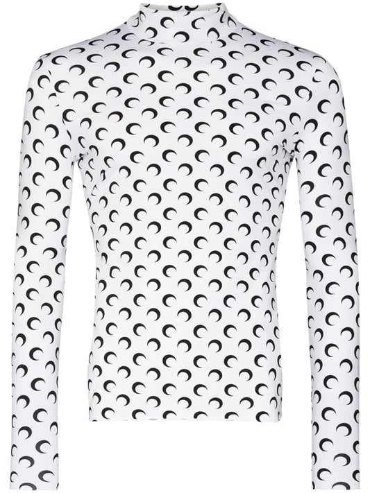 Crescent Moon long-sleeve T-shirt
