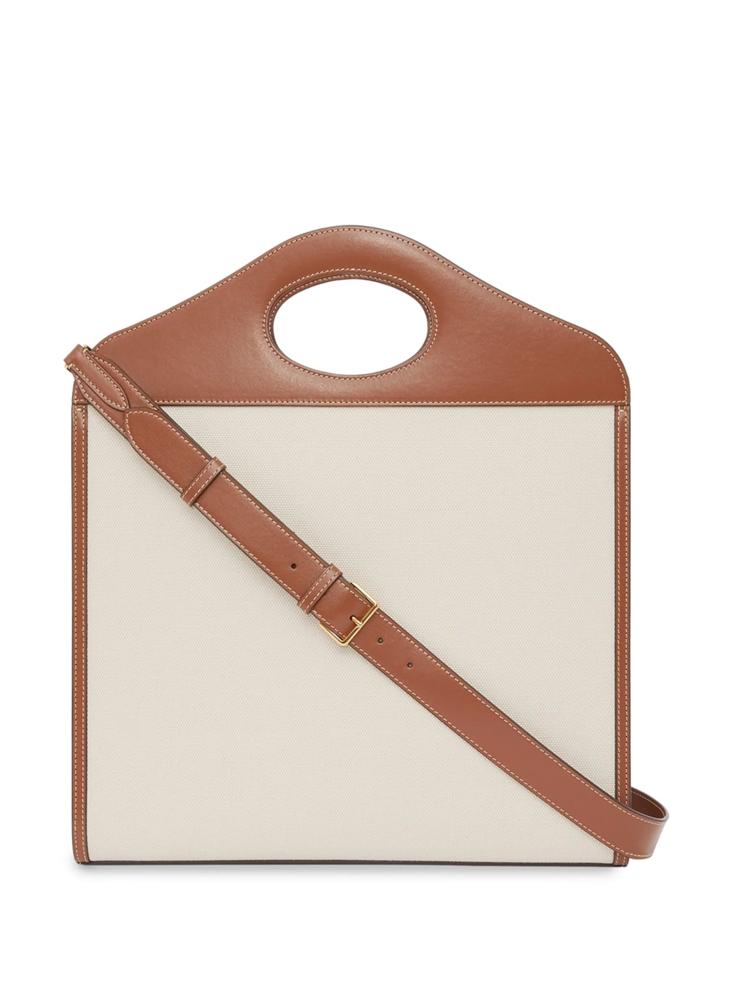 medium two-tone Pocket bag
