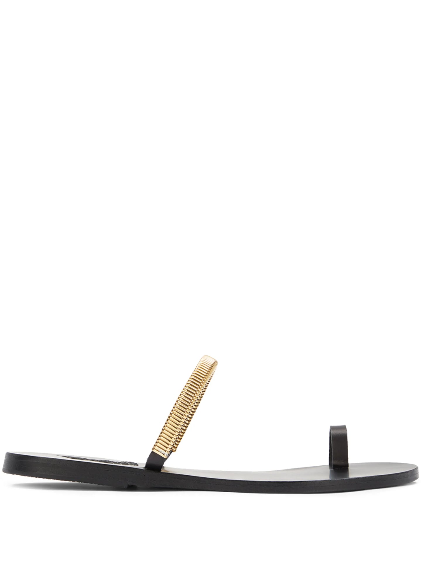 Konaki chain-embellished sandals