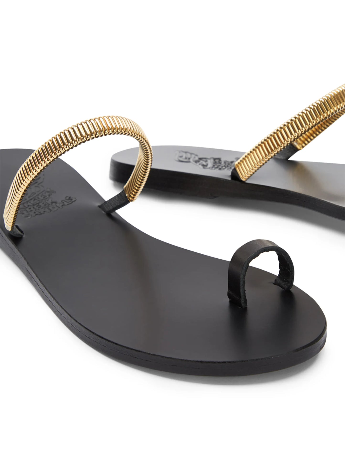 Konaki chain-embellished sandals