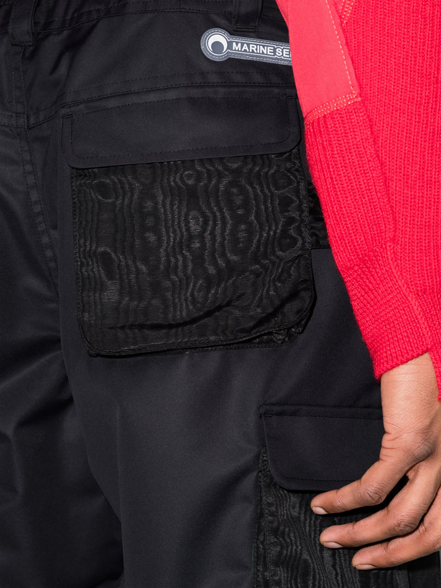 Survival straight-leg cargo trousers