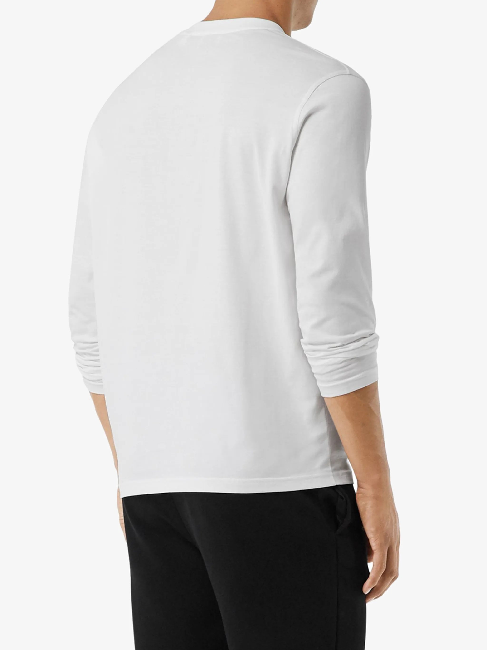 monogram-motif long-sleeve T-shirt