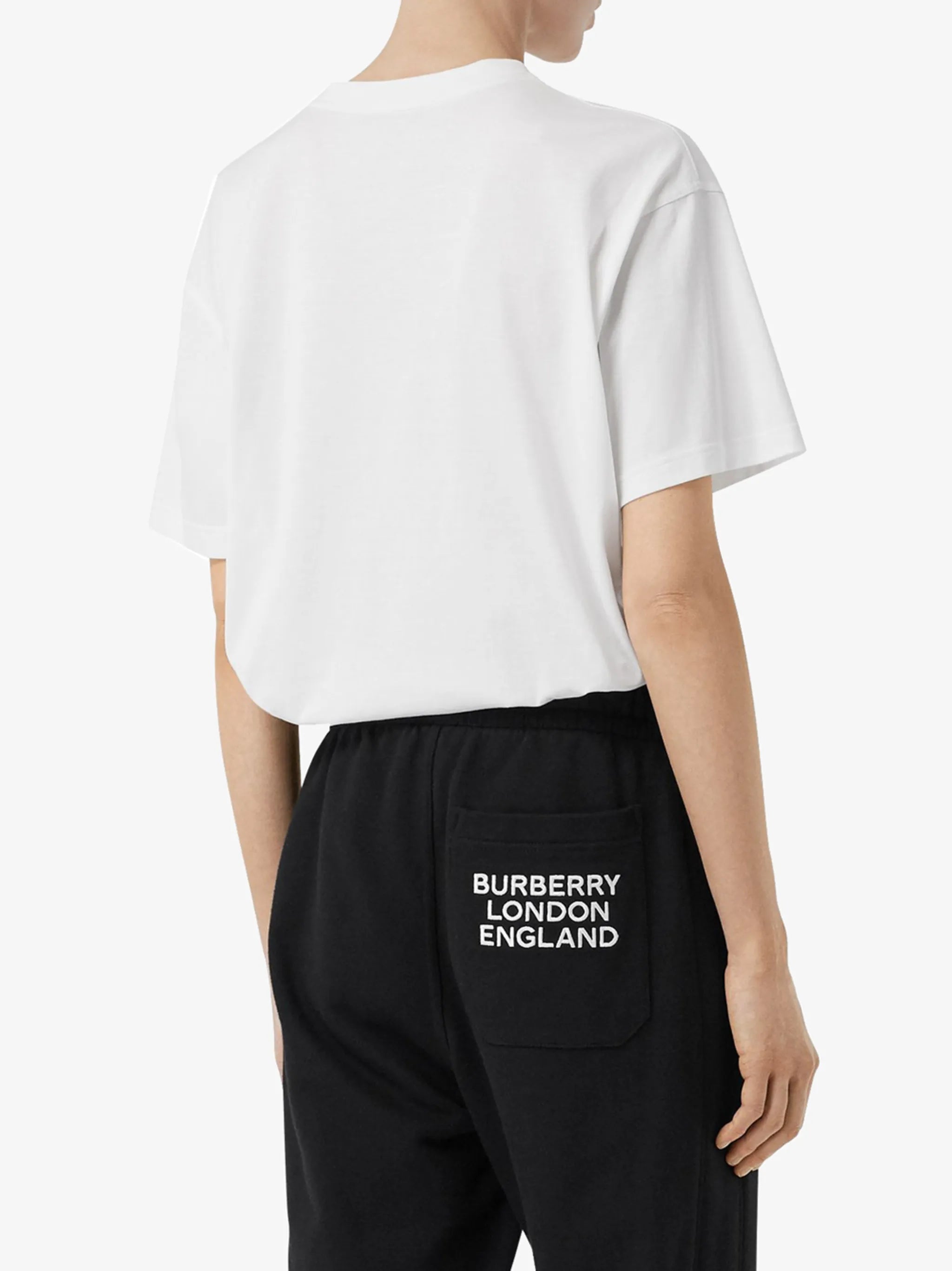 monogram-motif oversized T-shirt