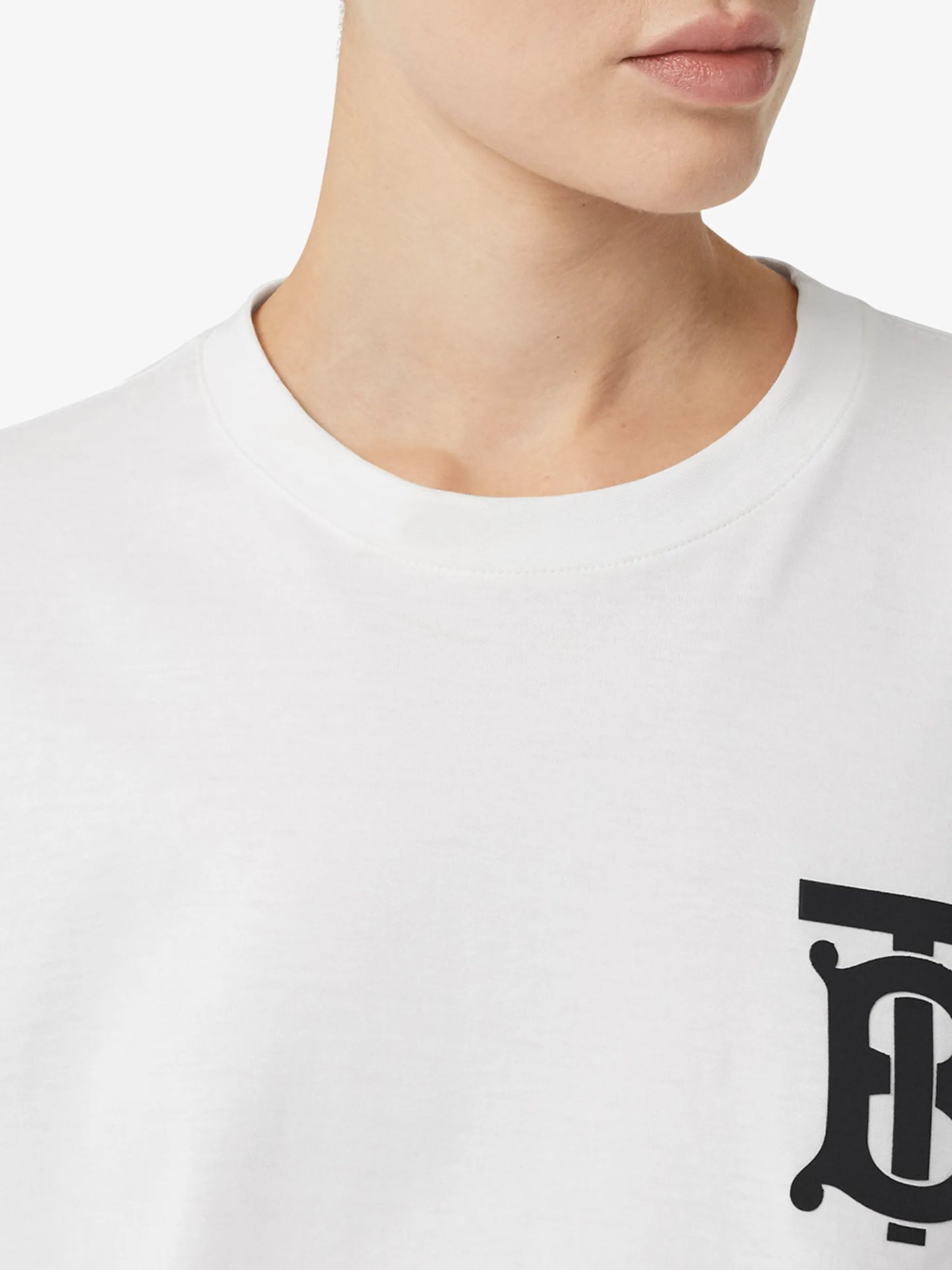 monogram-motif oversized T-shirt