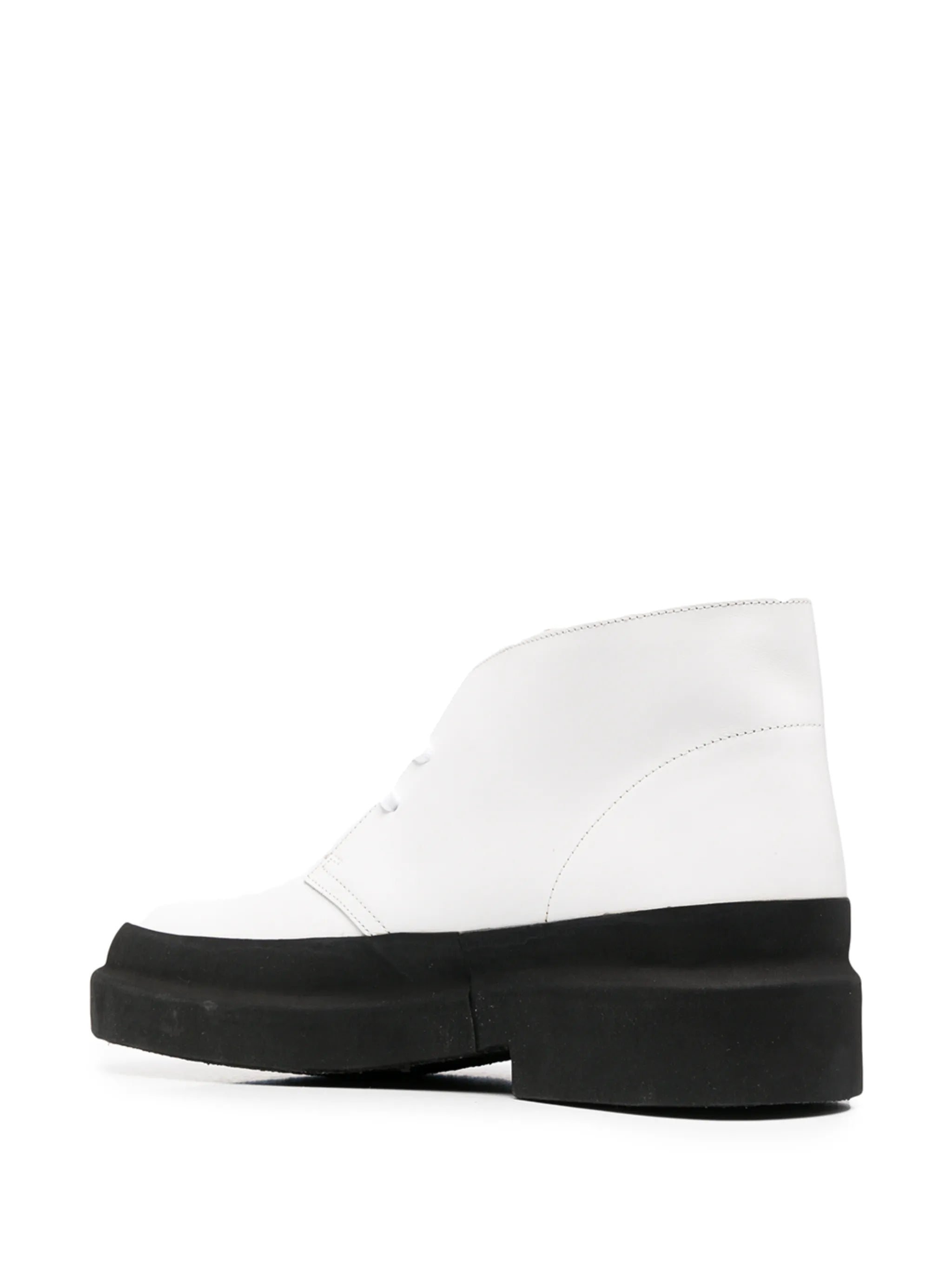 two-tone desert boots