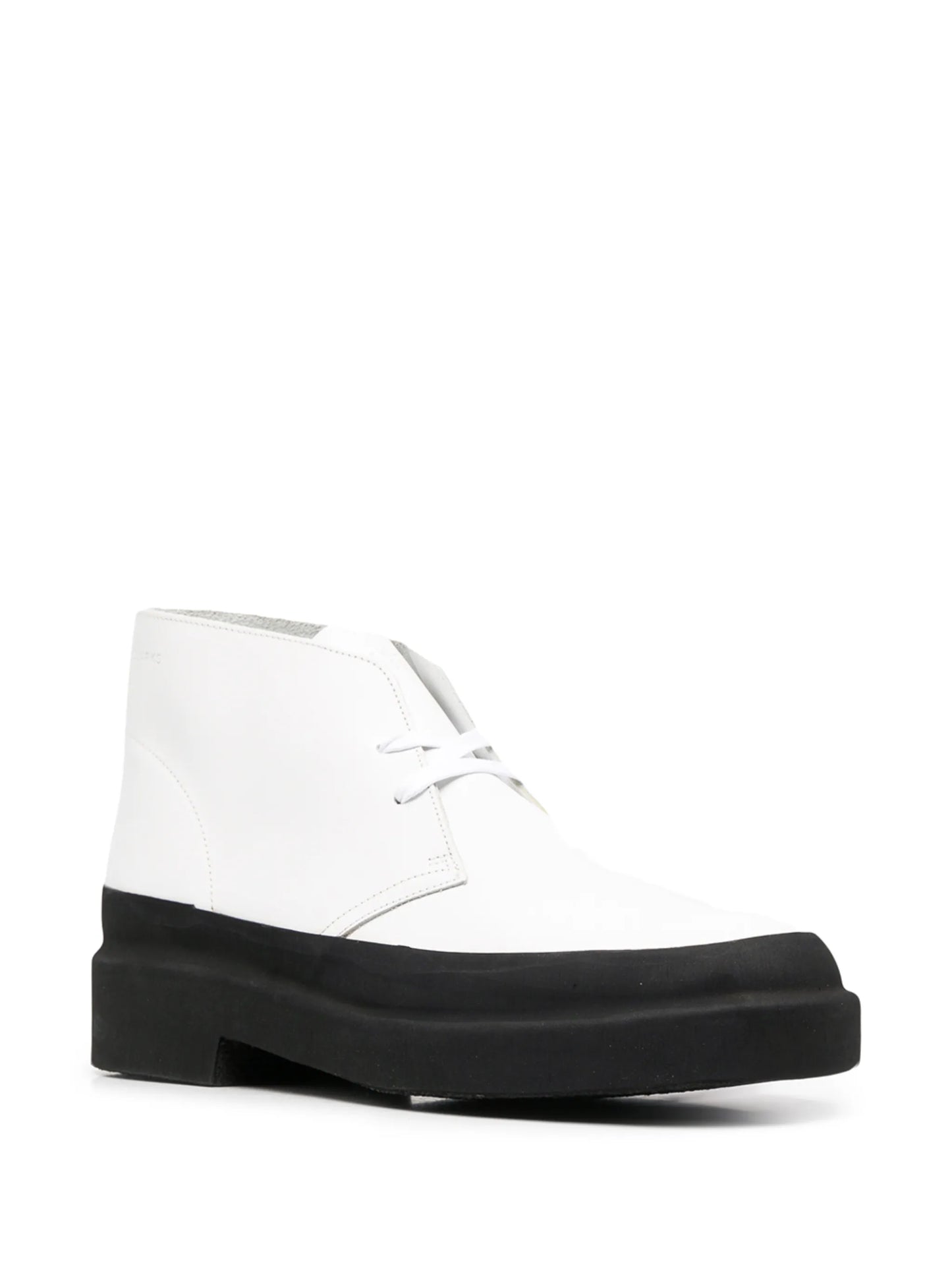 two-tone desert boots