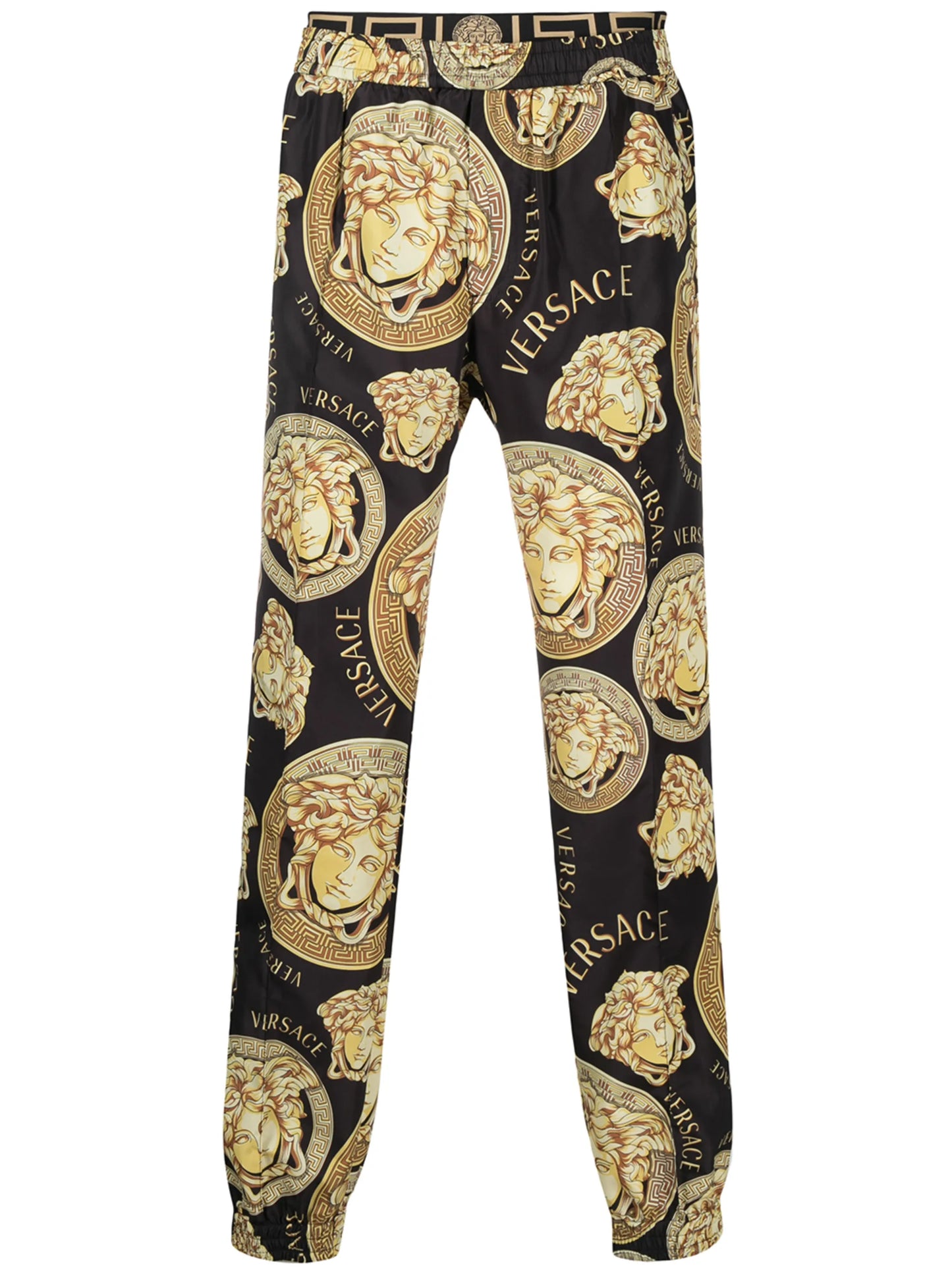graphic-print track pants