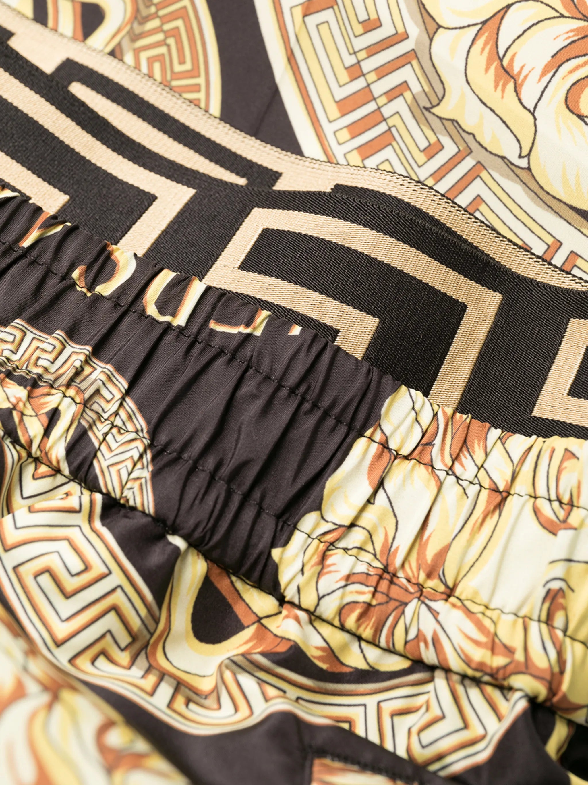 graphic-print track pants