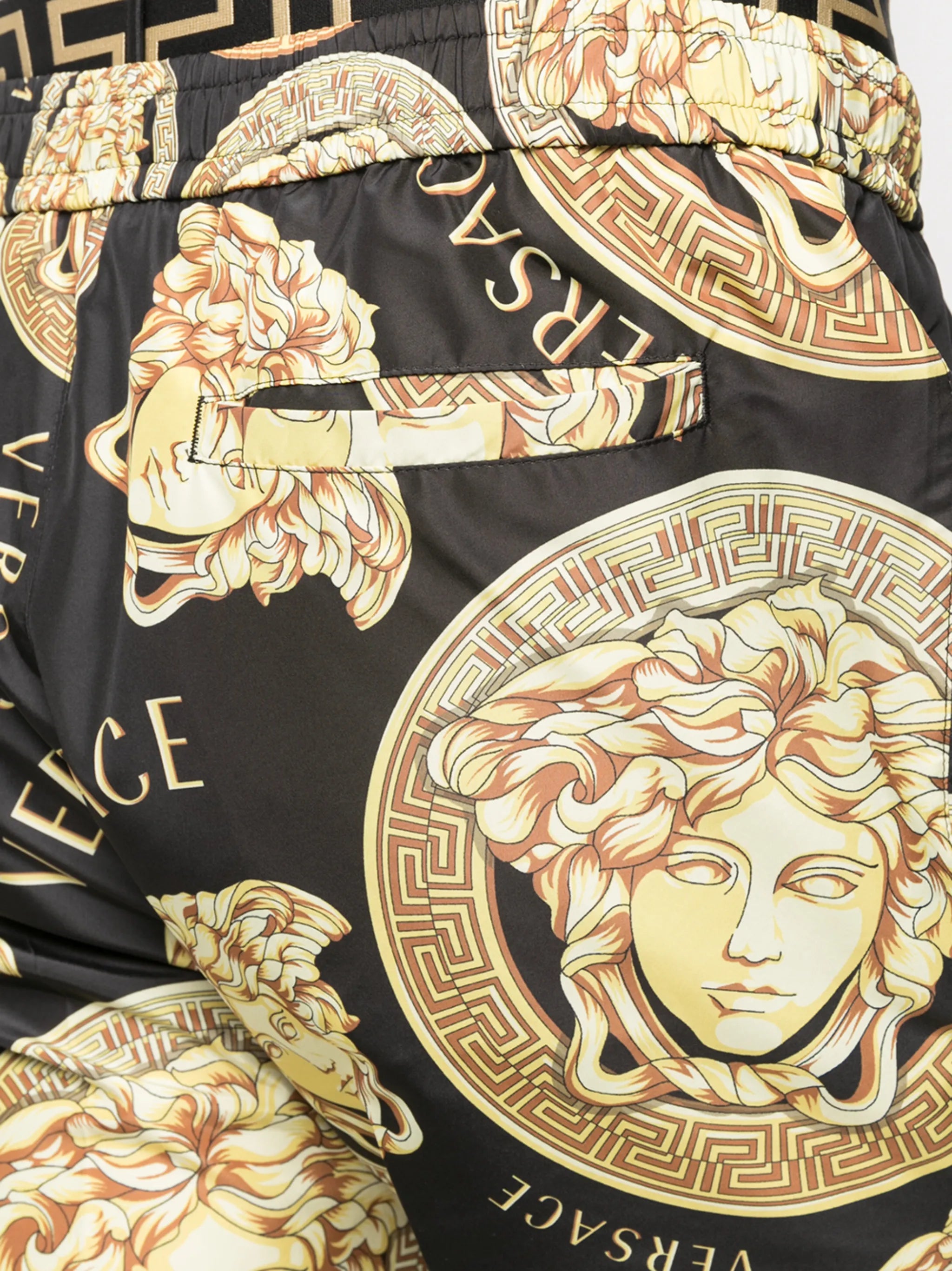 graphic-print track pants