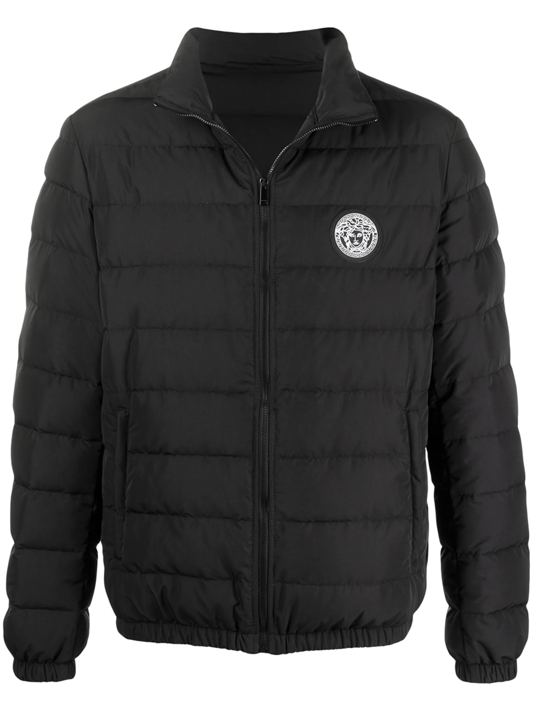 Medusa-head padded jacket