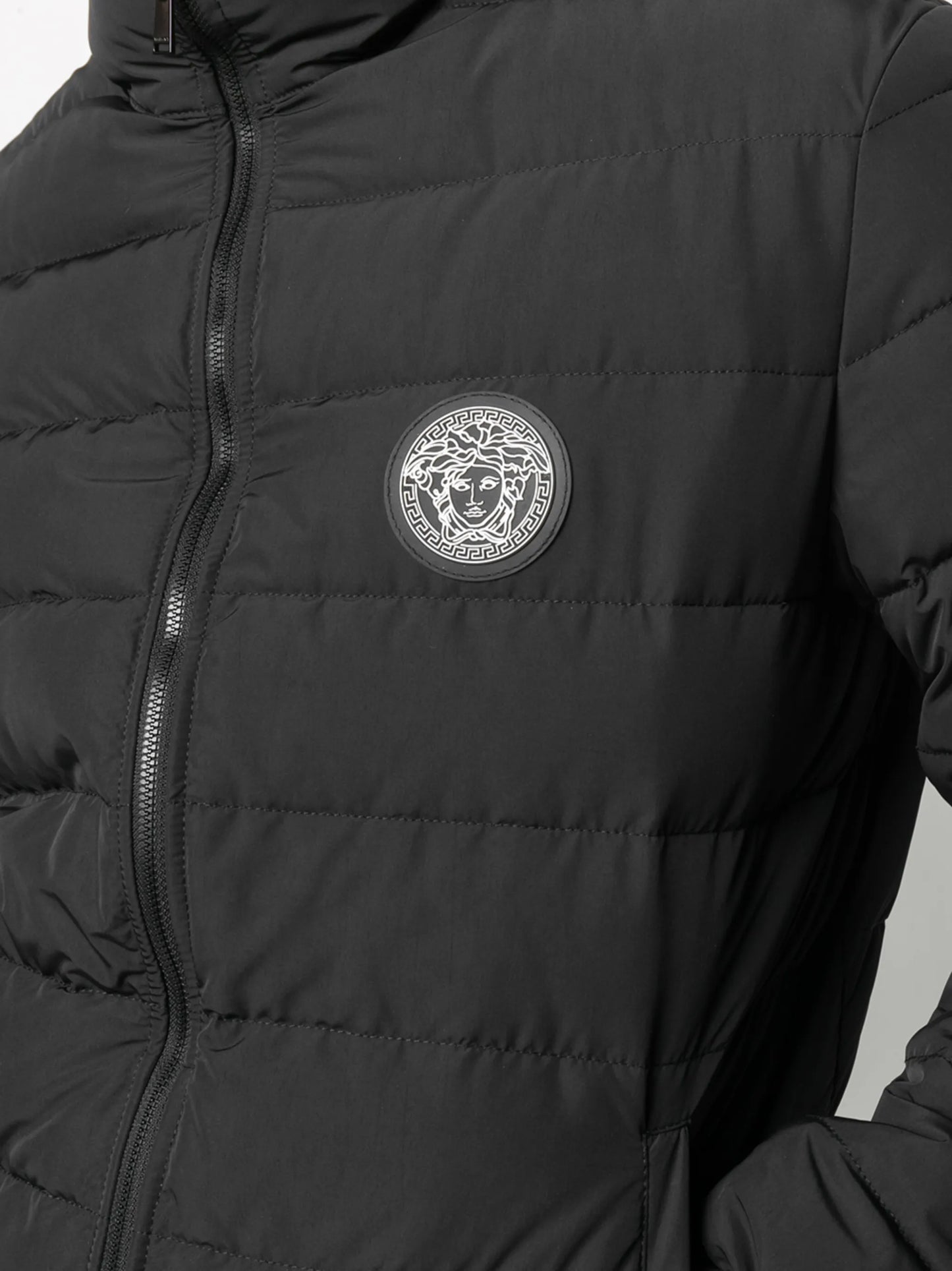 Medusa-head padded jacket