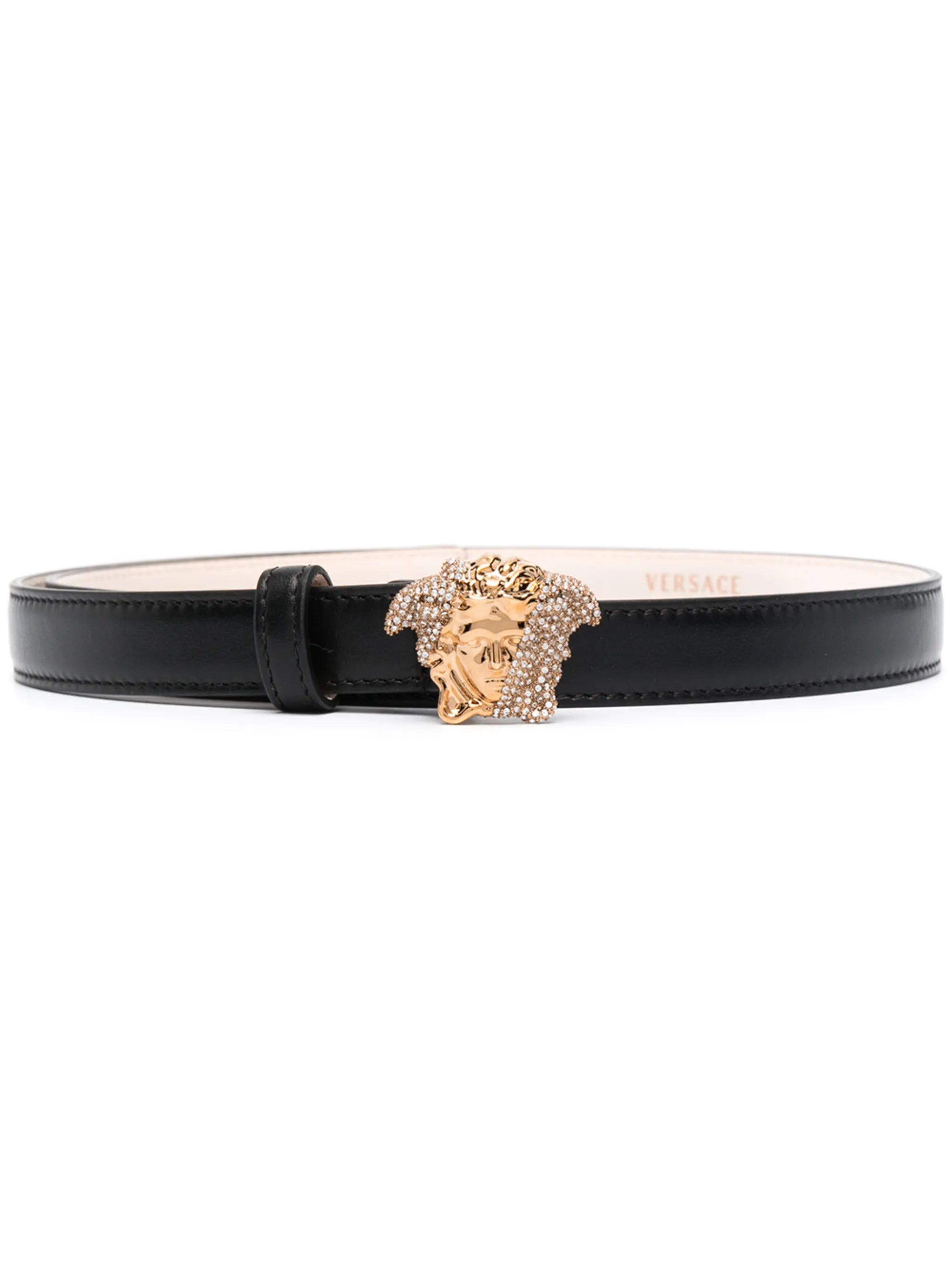 La Medusa crystal-embellished belt