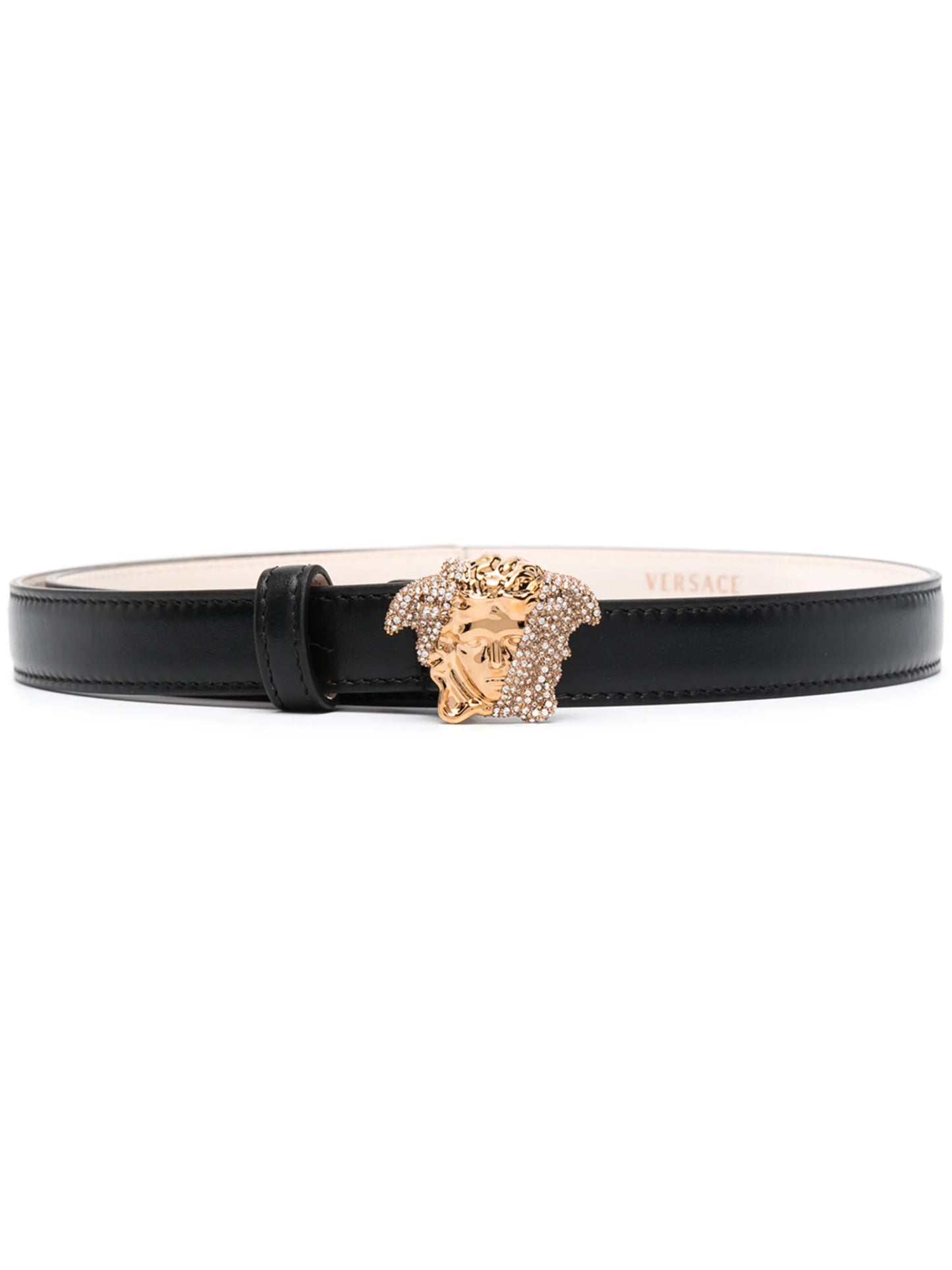 La Medusa crystal-embellished belt