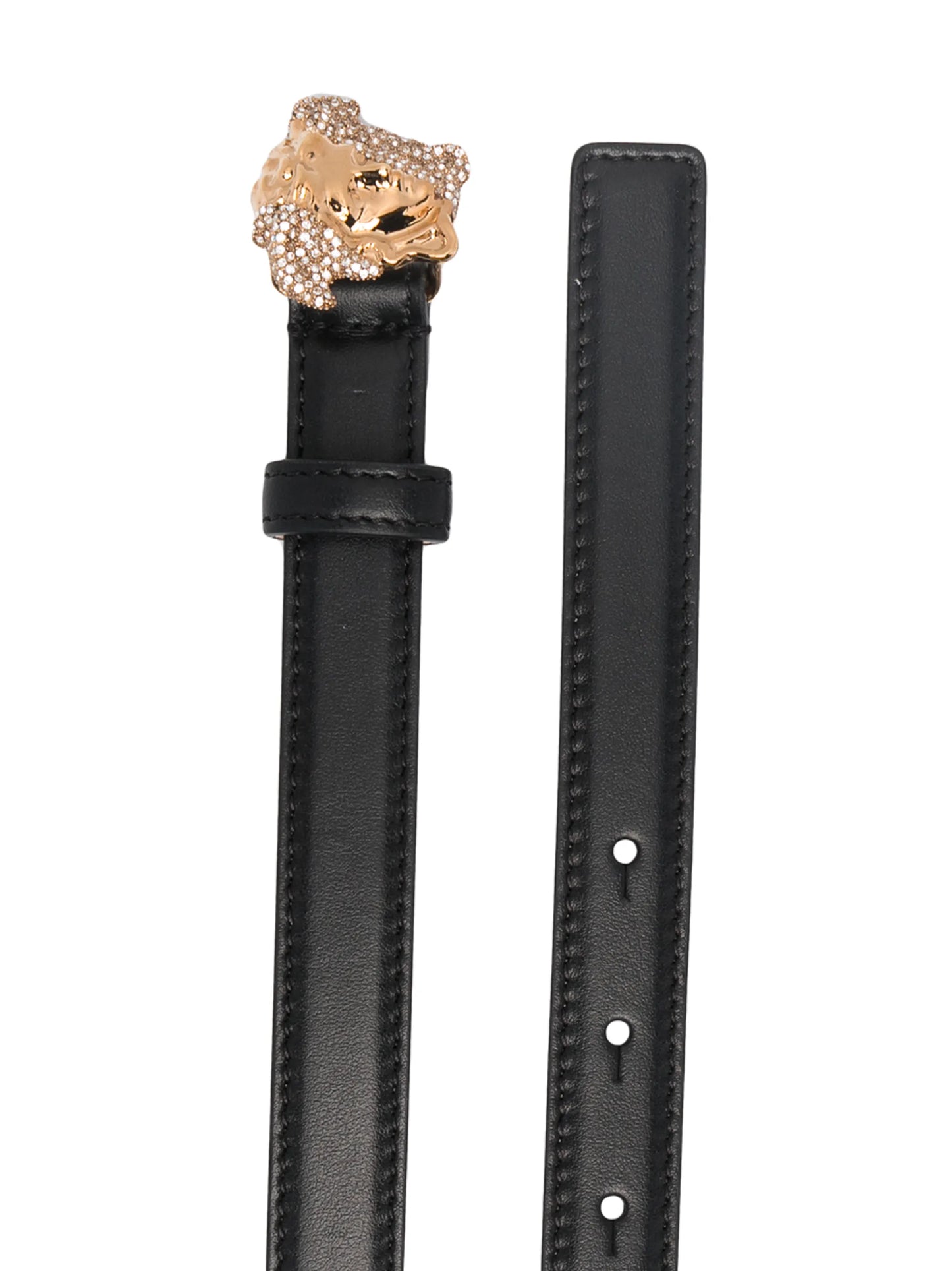 La Medusa crystal-embellished belt