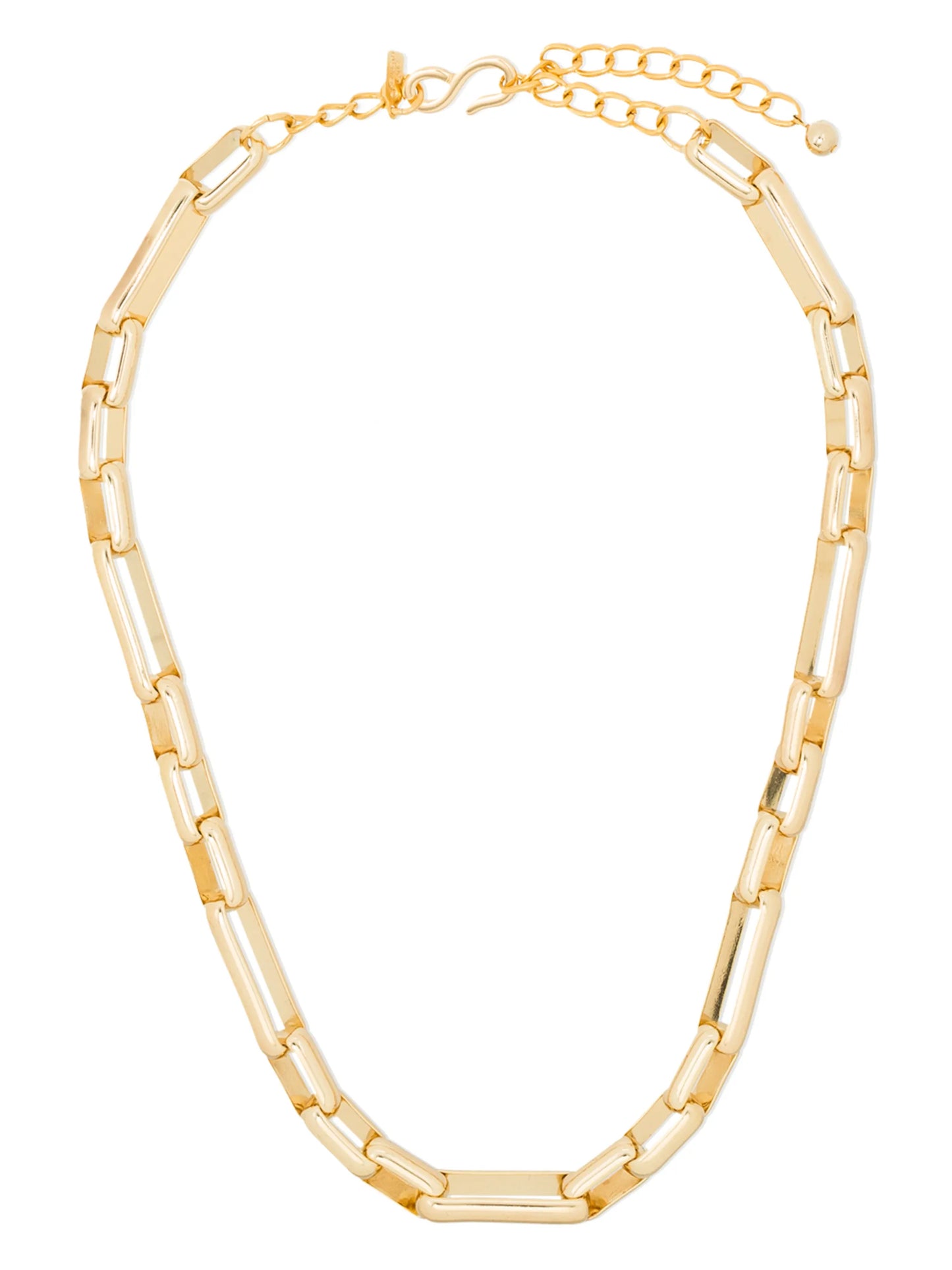 interlocking-links chain necklace