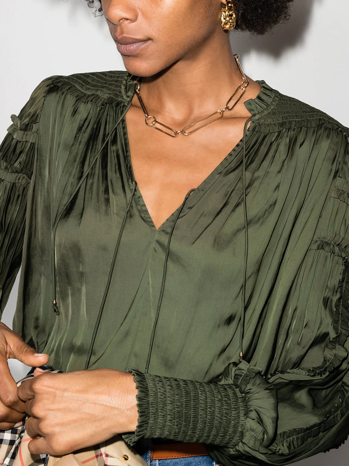 large chain-link necklace