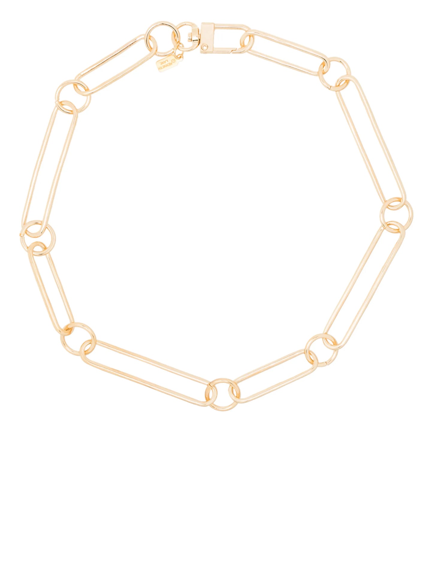 large chain-link necklace