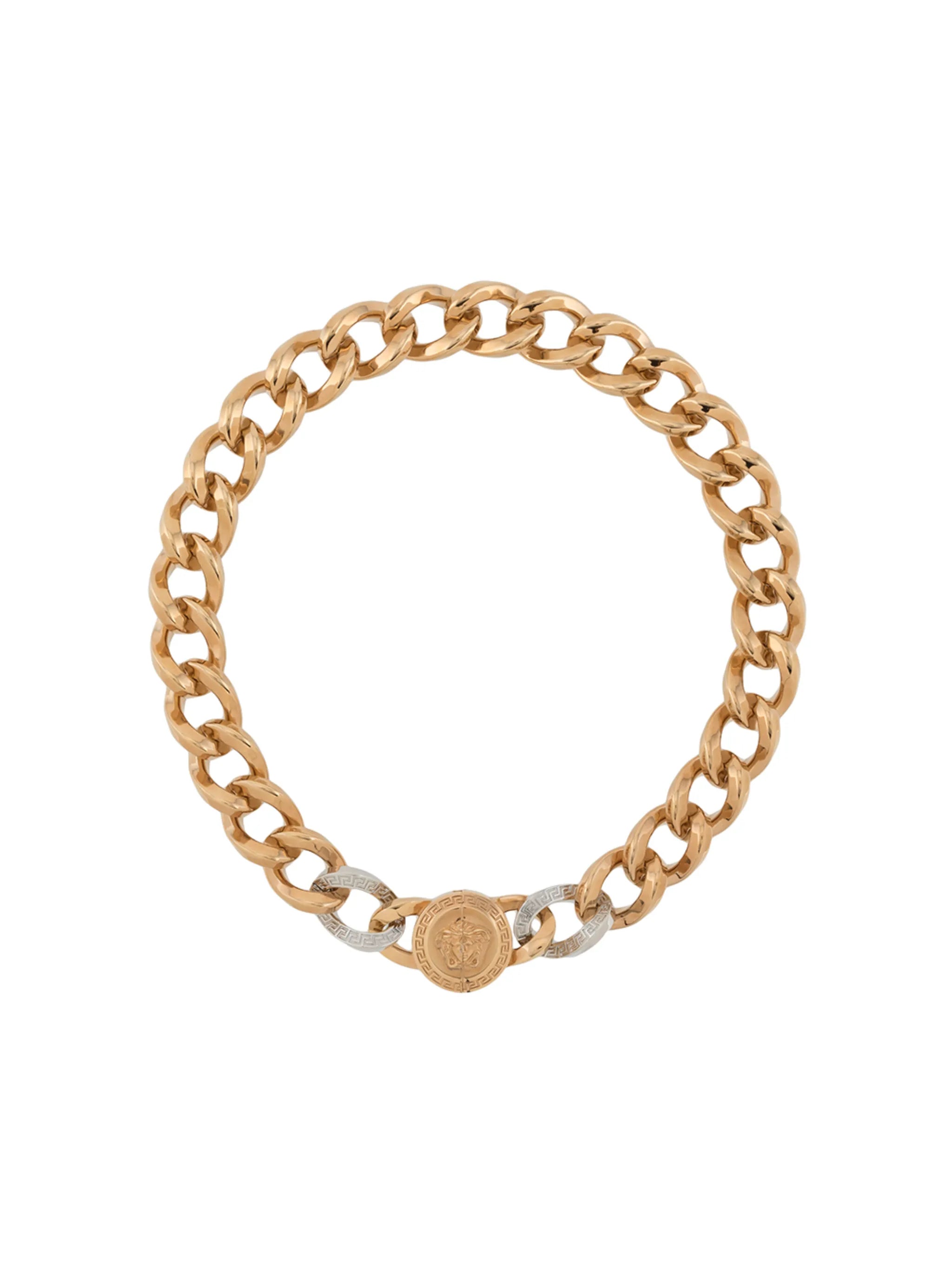 Medusa chain necklace