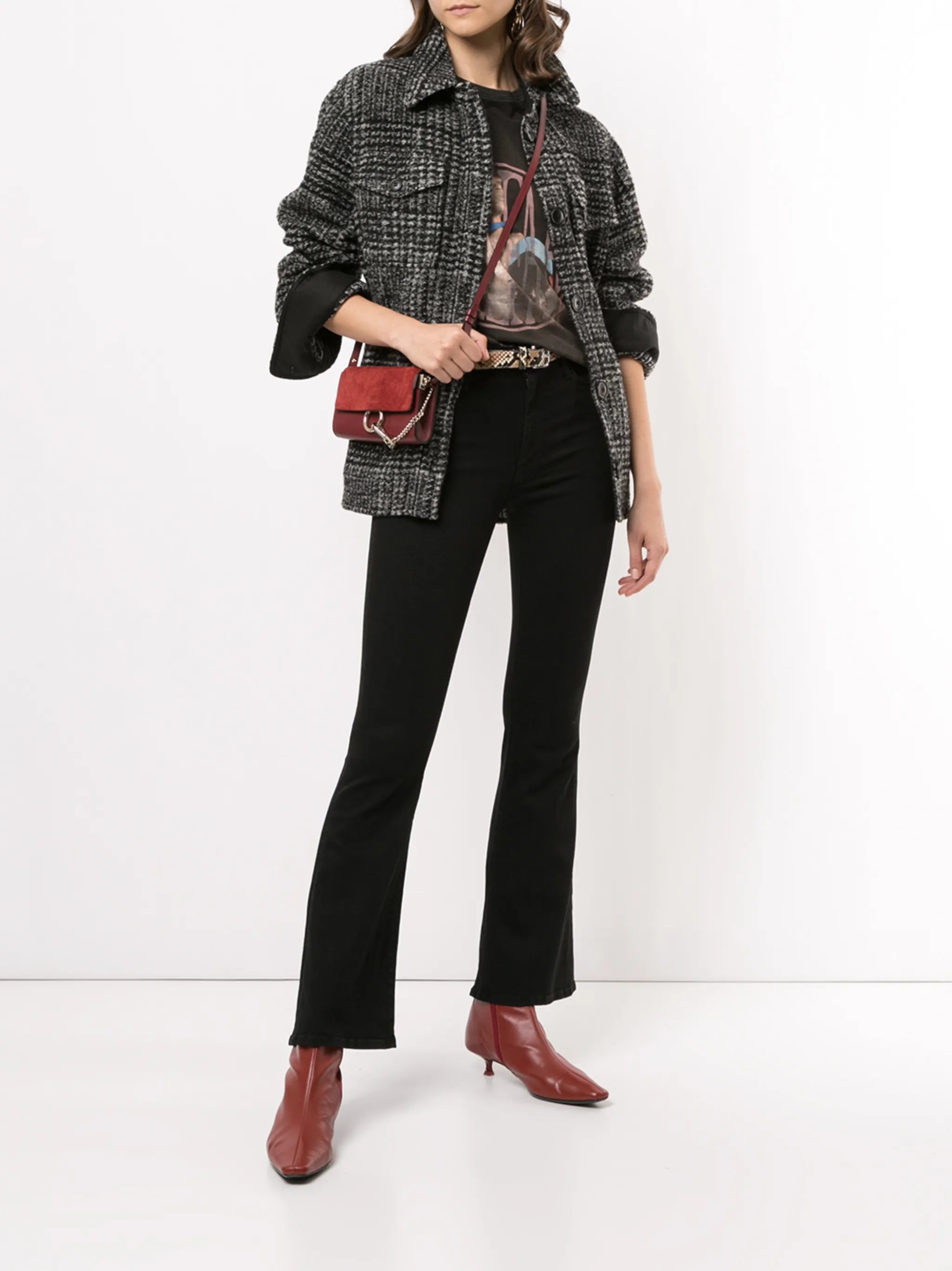 The Weekender mid-rise flare jeans