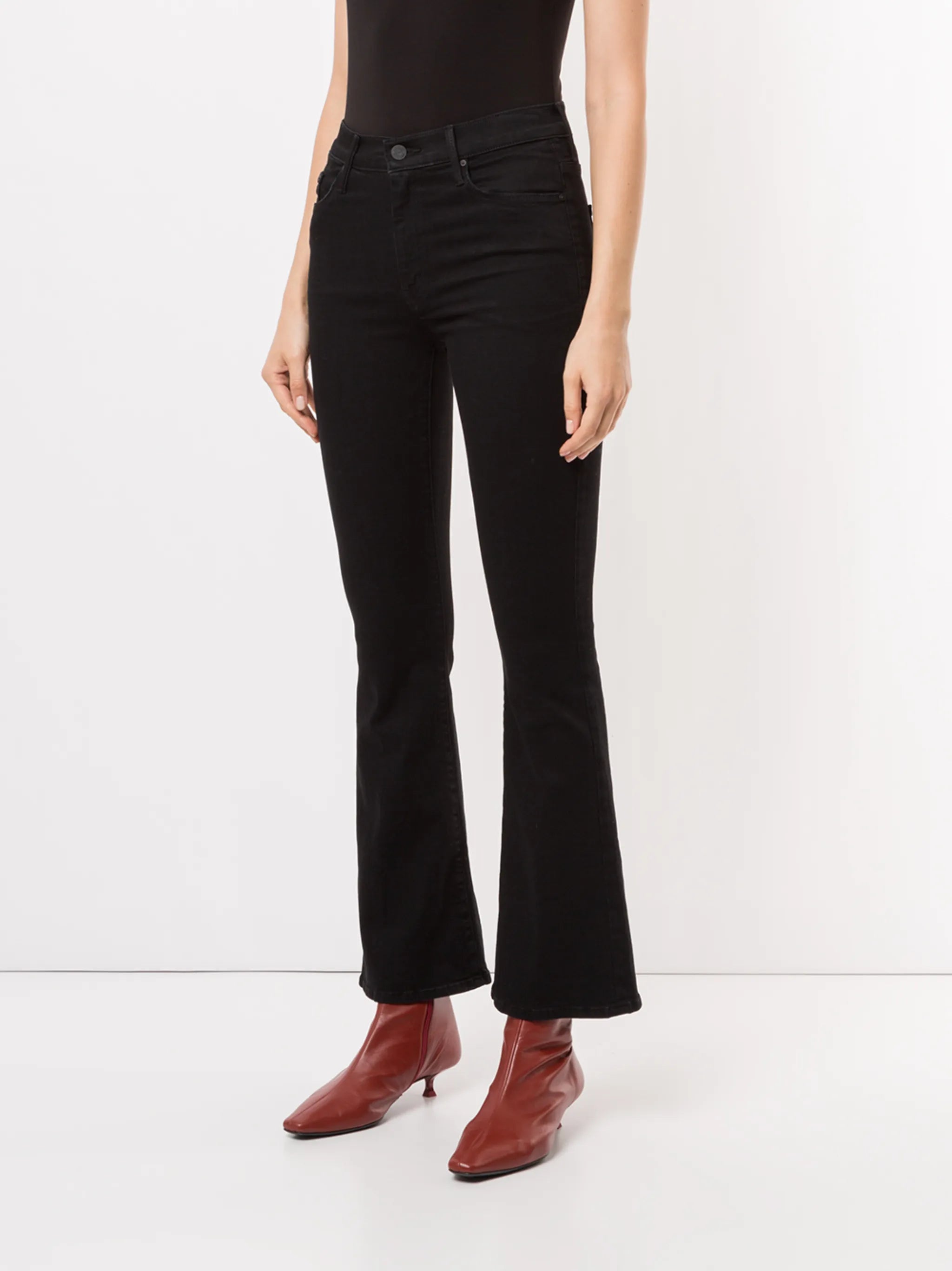 The Weekender mid-rise flare jeans