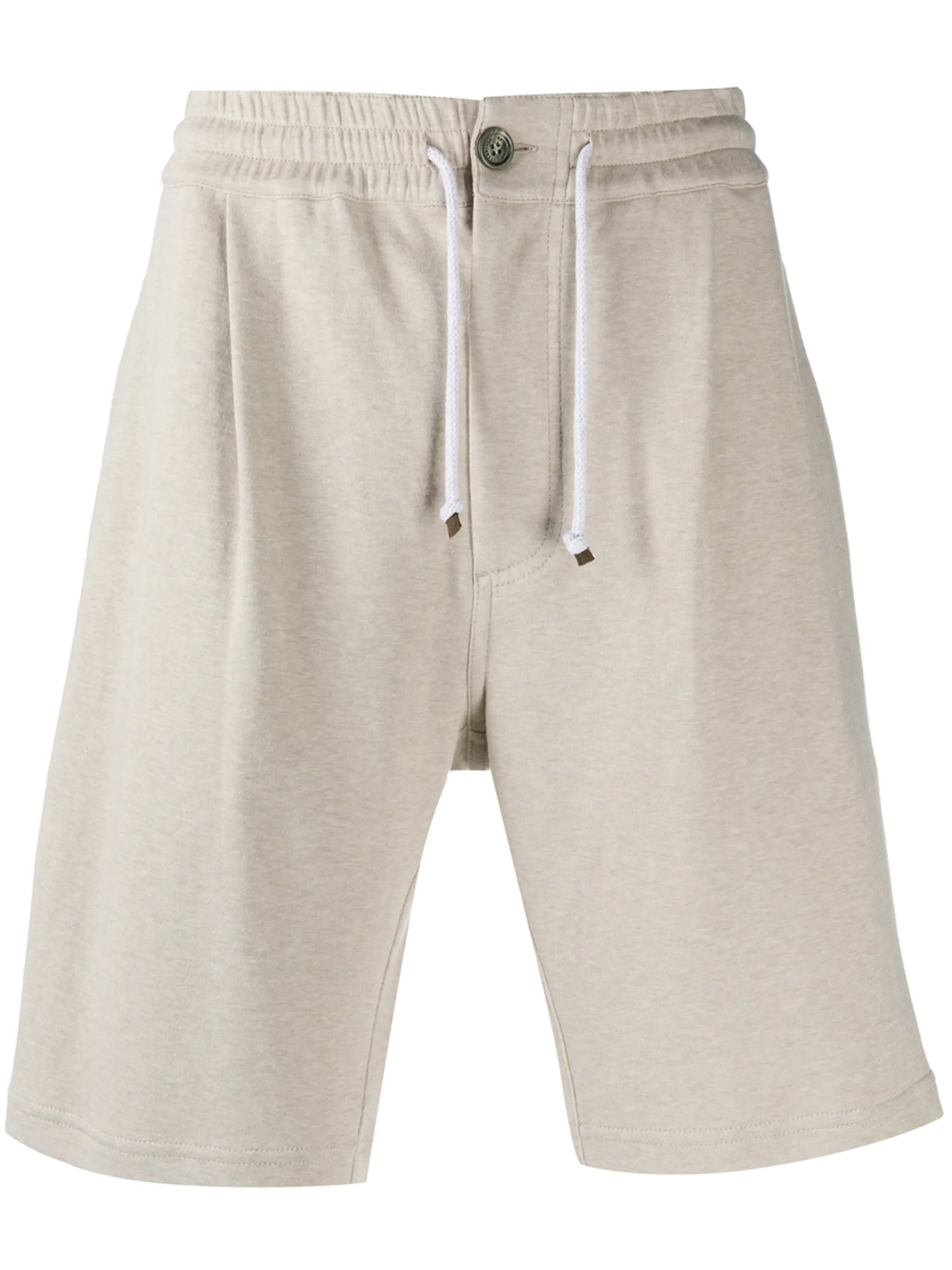drawstring track shorts